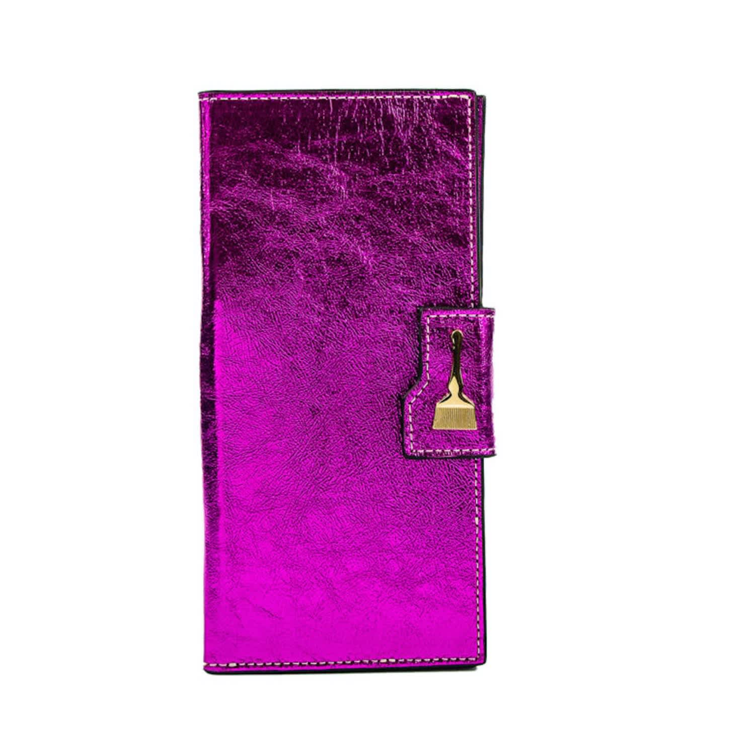 Metallic Pink Passport Holder