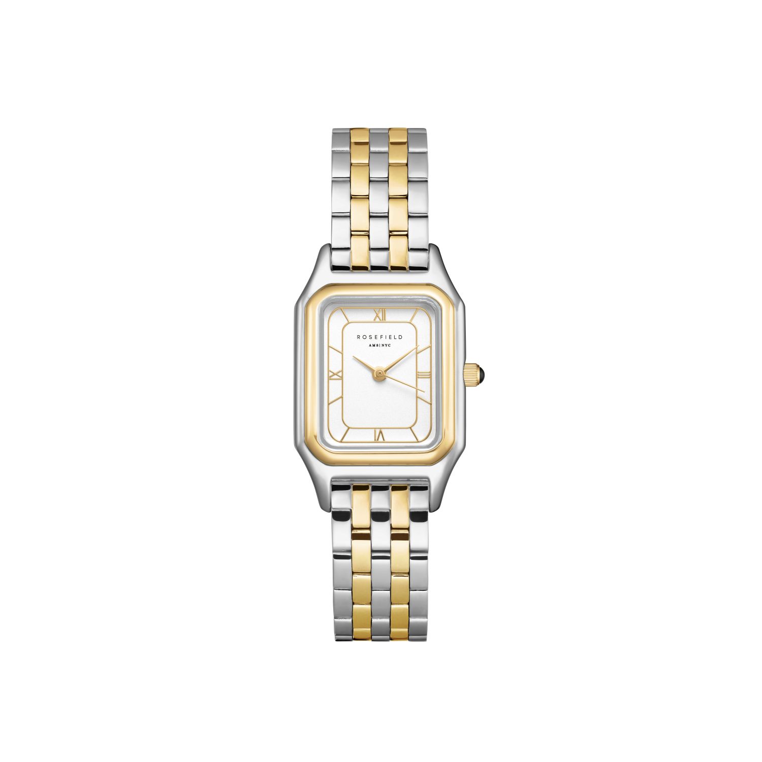 Rosefield Gold / Silver  Ivy Duotone Ladies Watch With White Dial