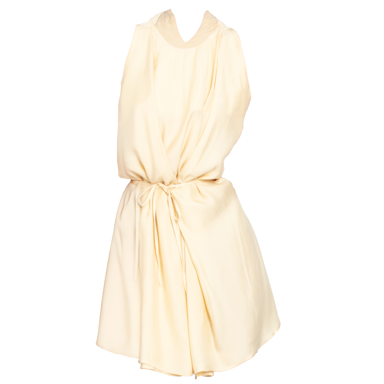 Gaffer&fluf Women's Yellow / Orange Cross-front Mini Dress-sunlight Yellow In Yellow/orange