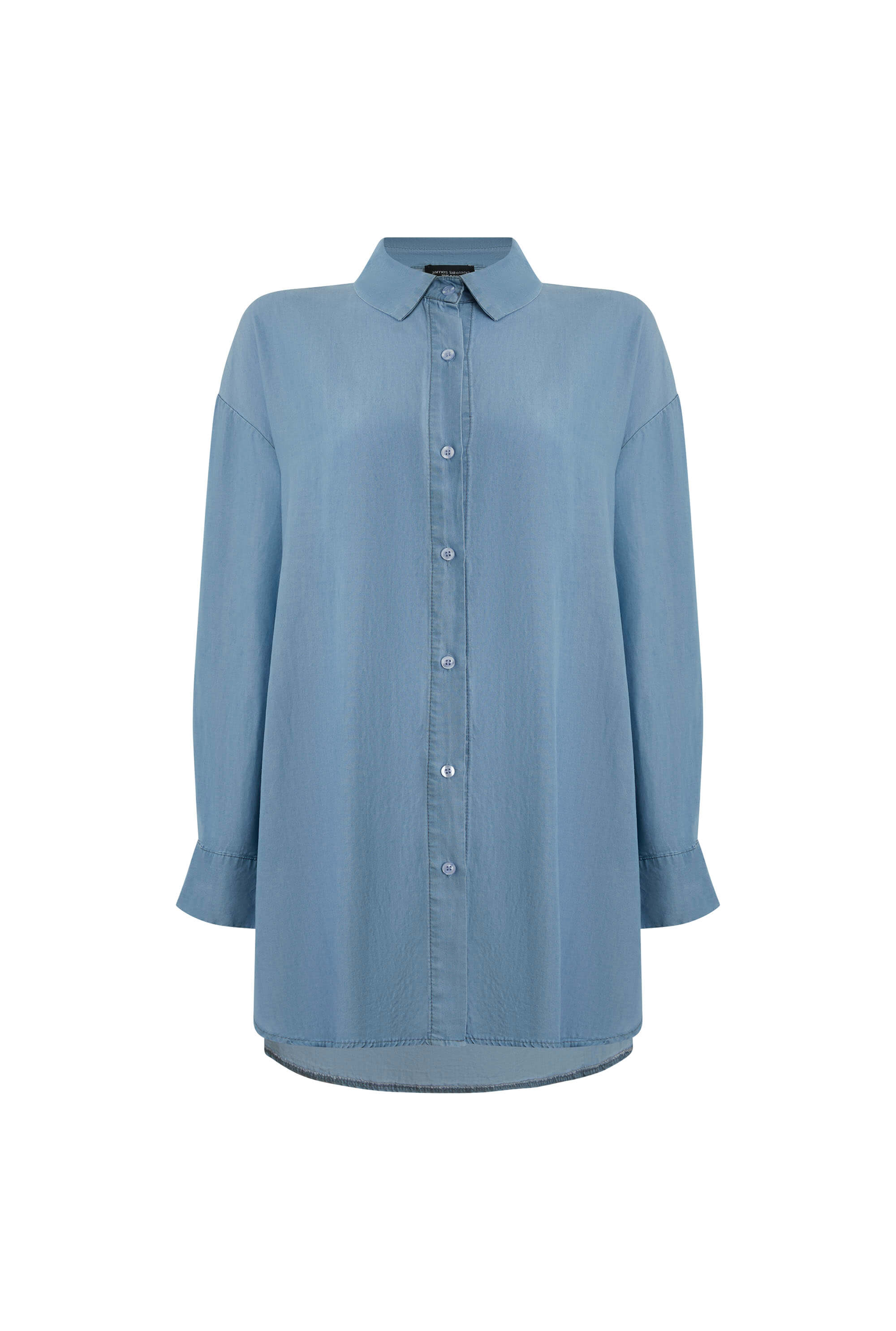 James Lakeland Women's Light Blue Denim Shirt