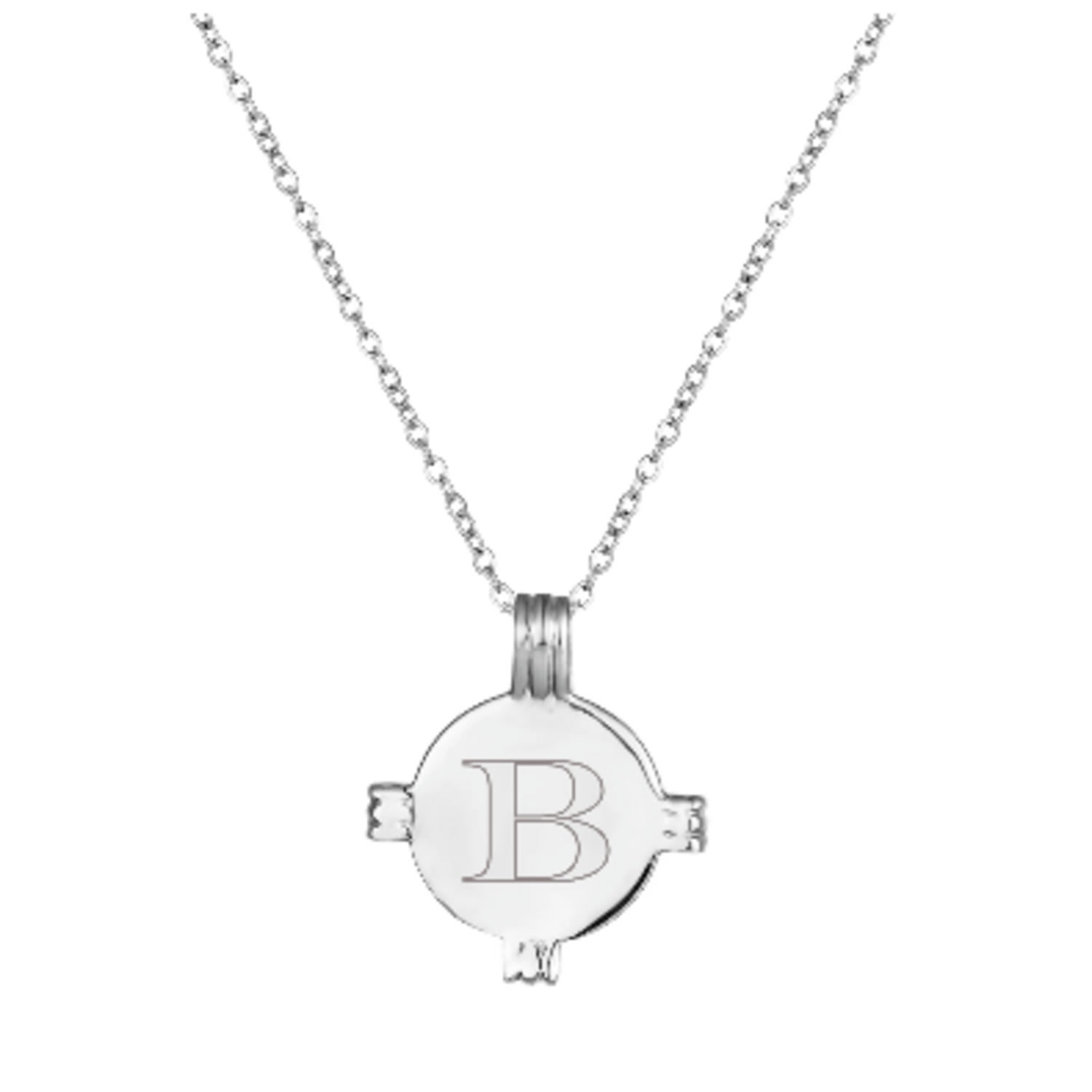 Women’s Ecoated Sterling Silver Engravable Disc Medallion Necklace Seol + Gold