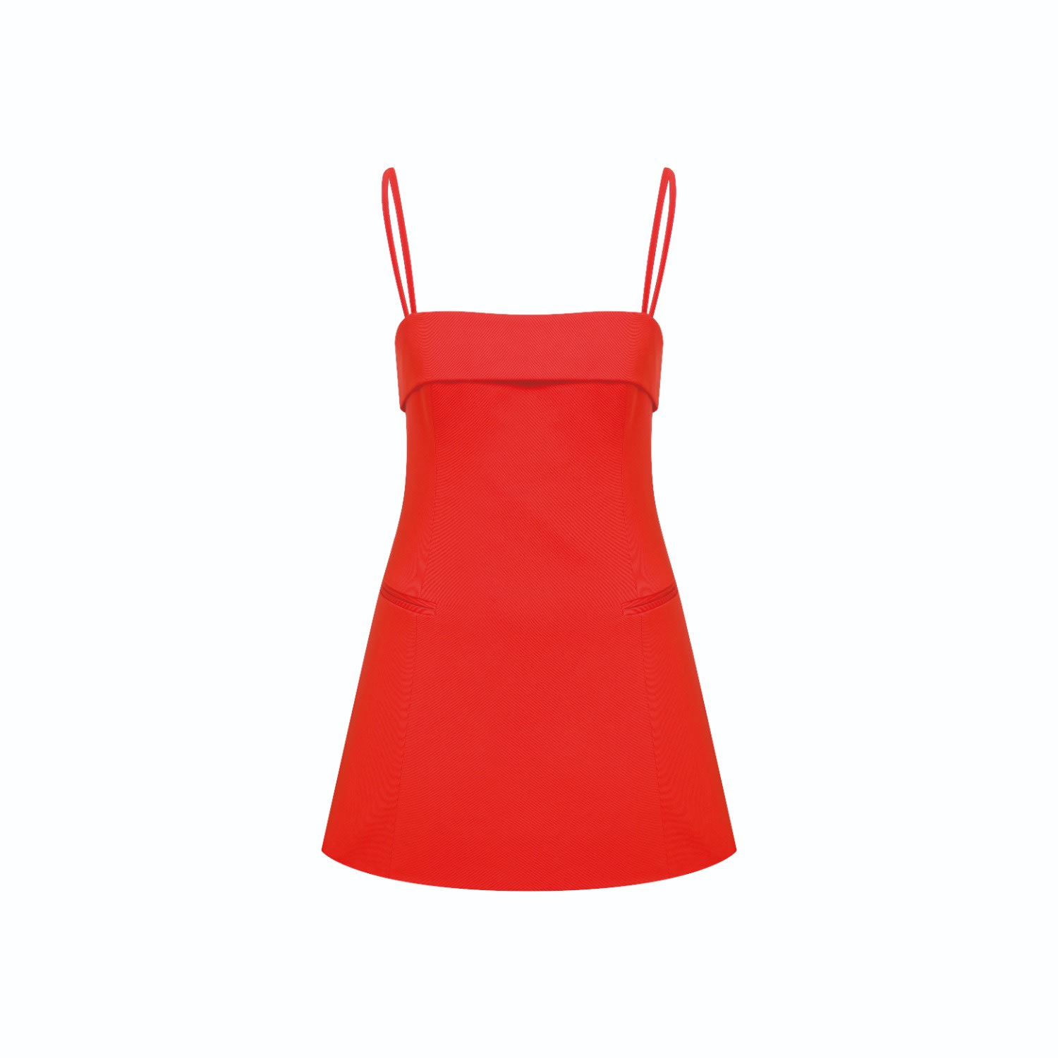 Nazli Ceren Women's Yellow / Orange Gaia Cotton Mini Dress In Tangerine In Yellow/orange