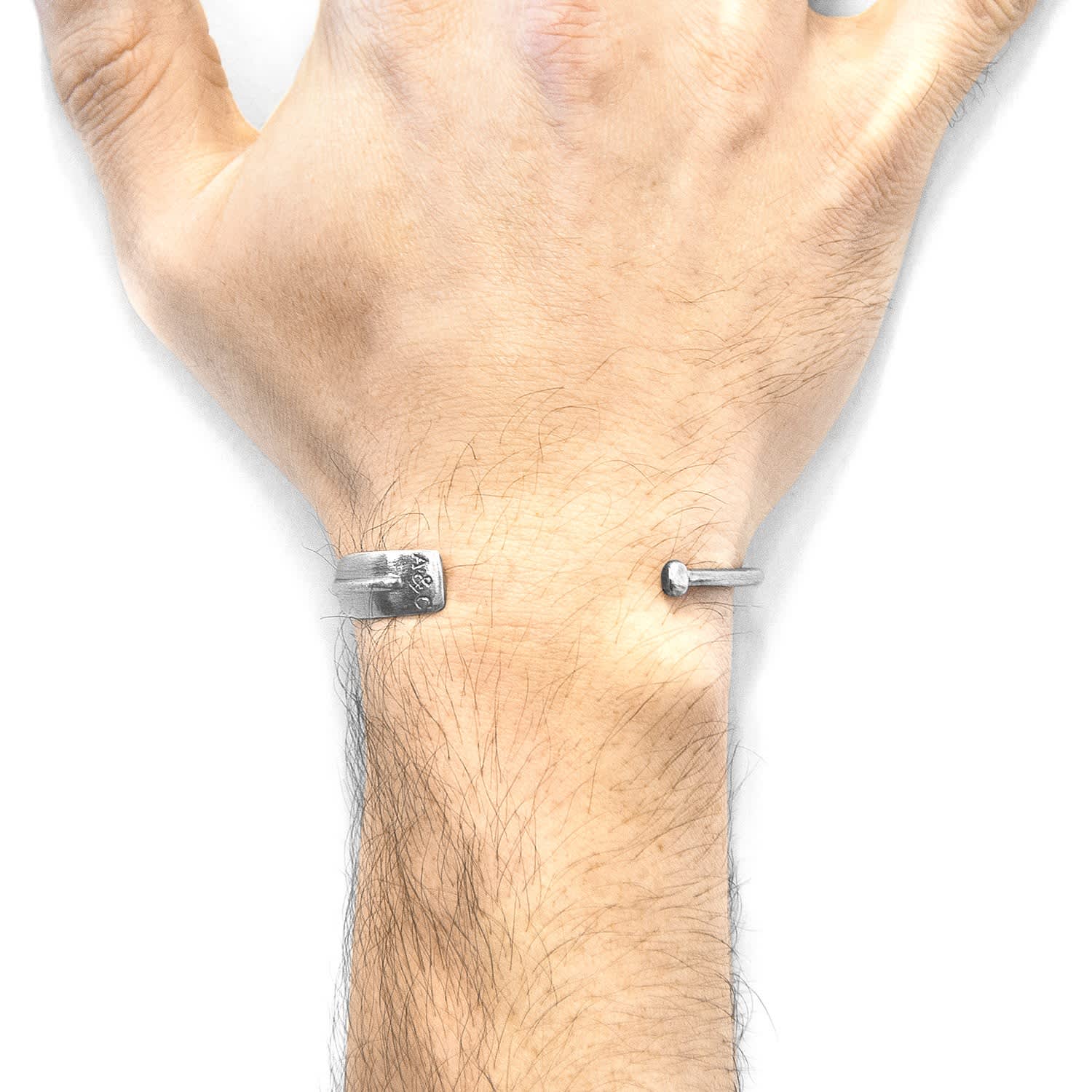 Paddle Navigation Silver Bangle | ANCHOR & CREW | Wolf & Badger Paddle Navigation Silver Bangle | ANCHOR & CREW | Wolf & Badger