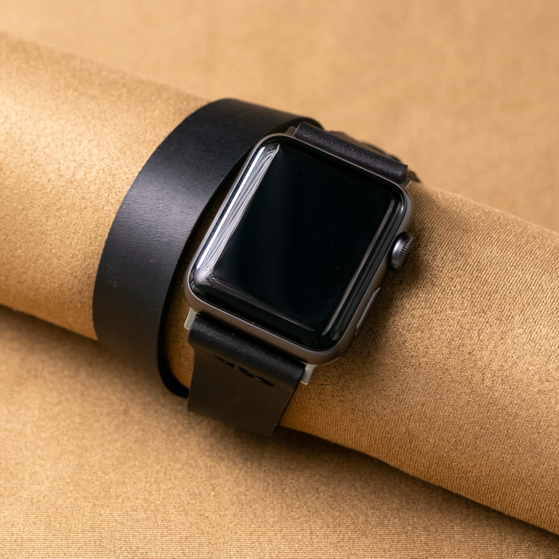 【LLOYD】Two Tone Canvas Leather Apple Watch Strap LLOYD】Two Tone Canvas Leather Apple Watch Strap (LLOYD