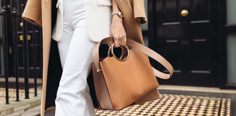Luella grey handbags discount