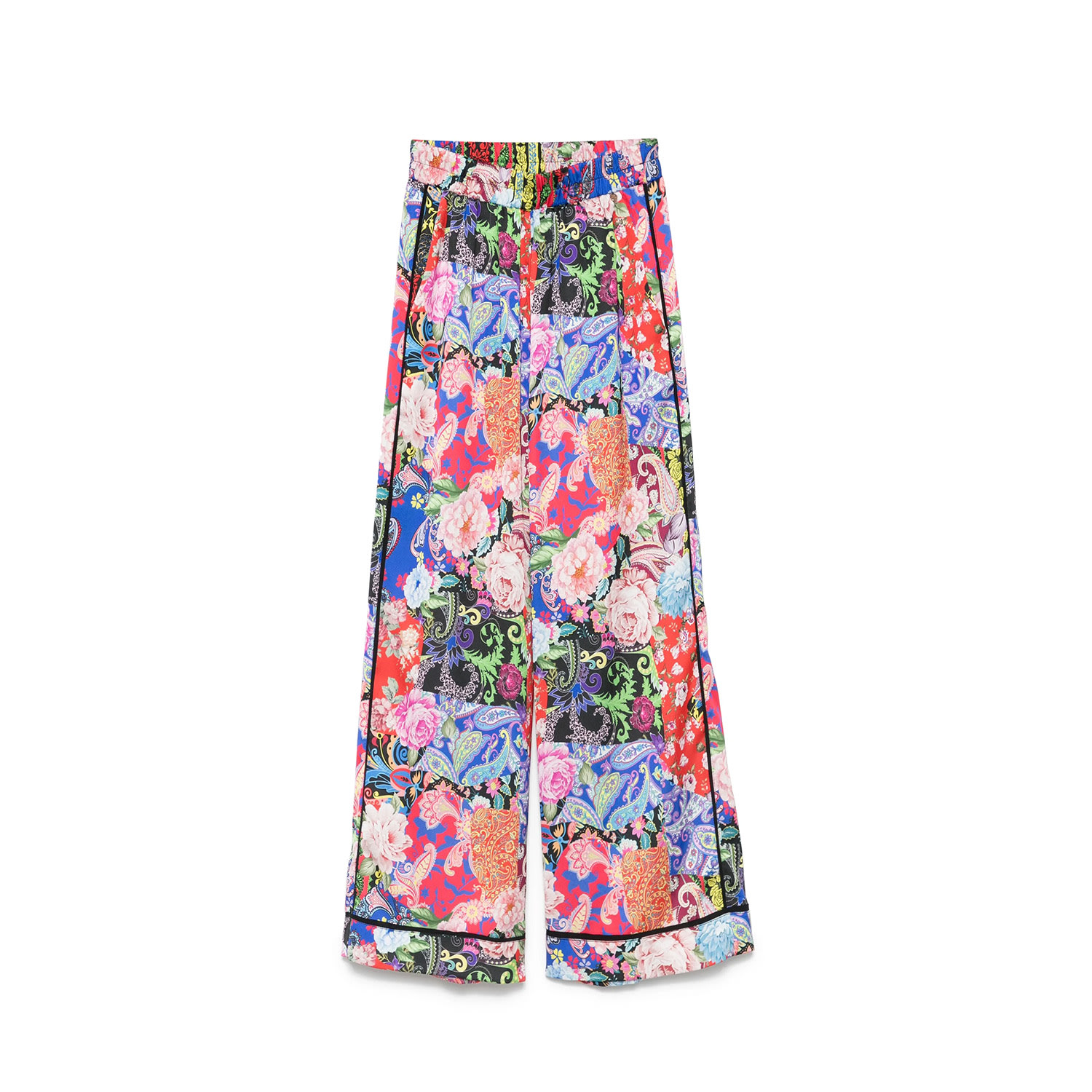 Nissa Cropped Trousers In Multi