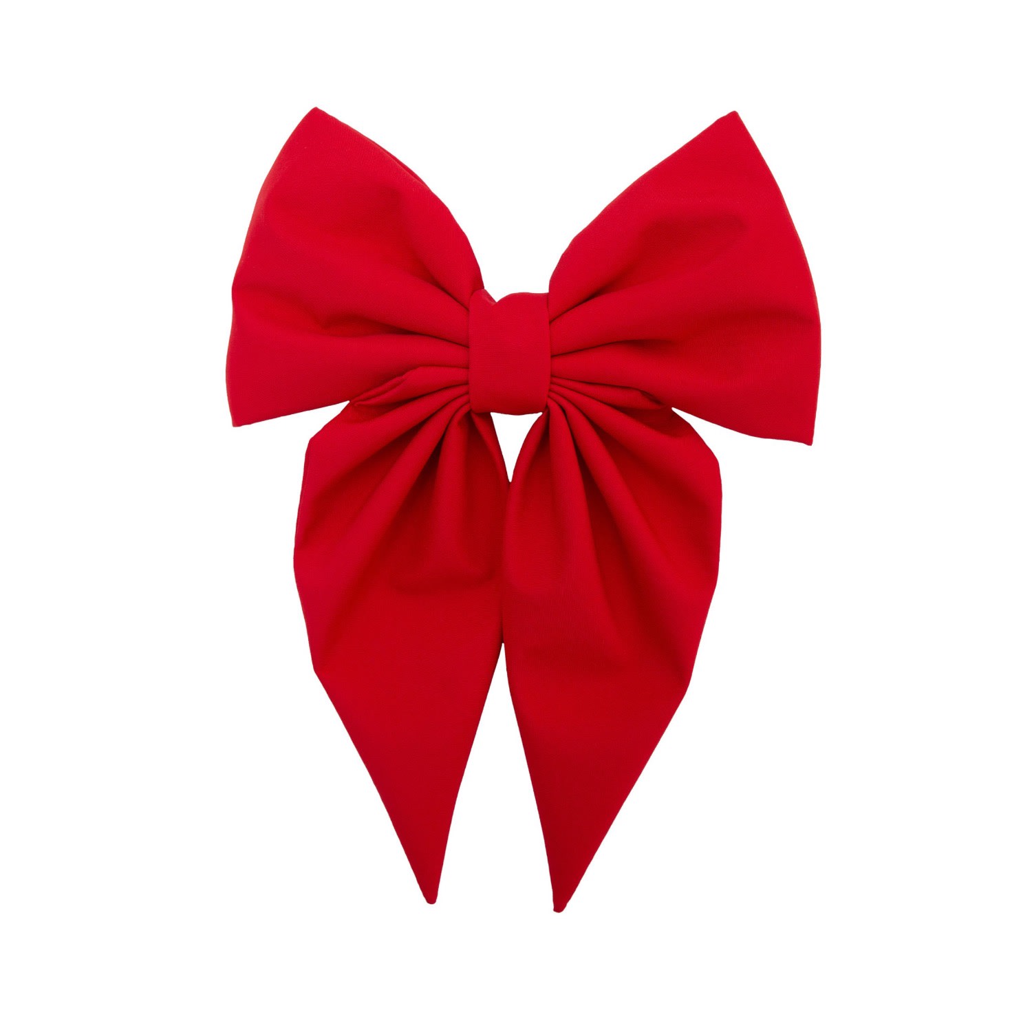 Rainsisters Women's Hair Bow Clip: Poppy Red