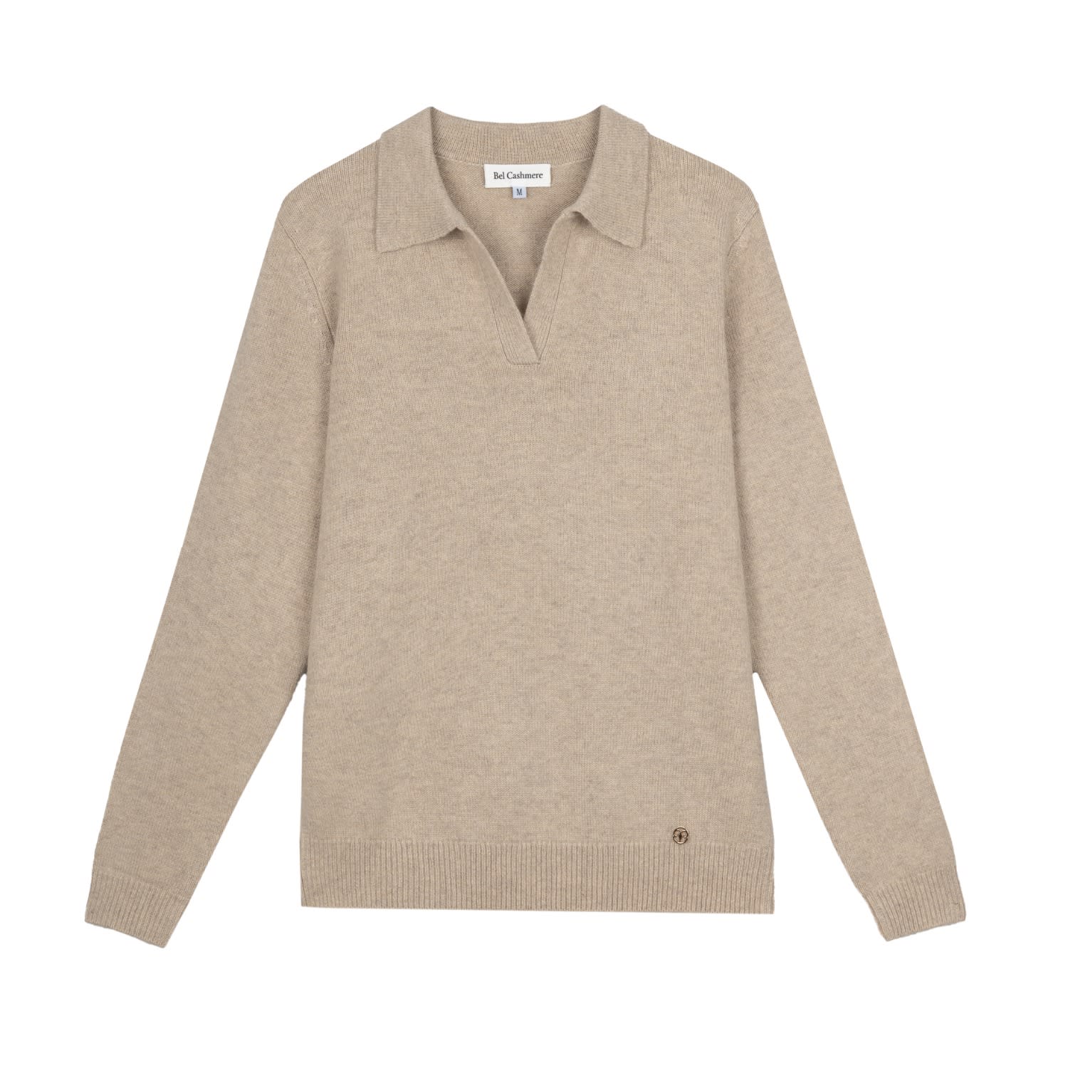 Bel Cashmere Women's Brown Soho Cashmere Sweater In Brown