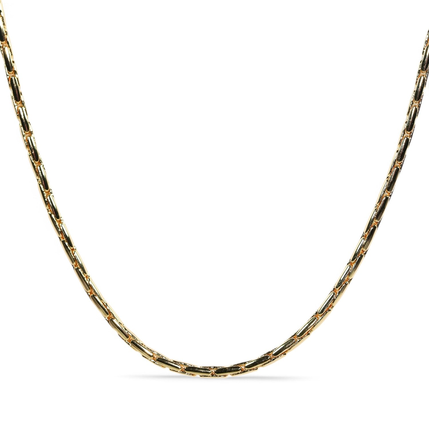 Miss Cecilia Women's Gold Boston Chain Necklace