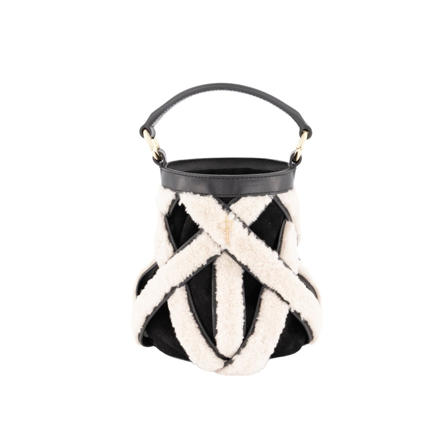 Women’s Fluffy Olina Crossbody - Black Otrera