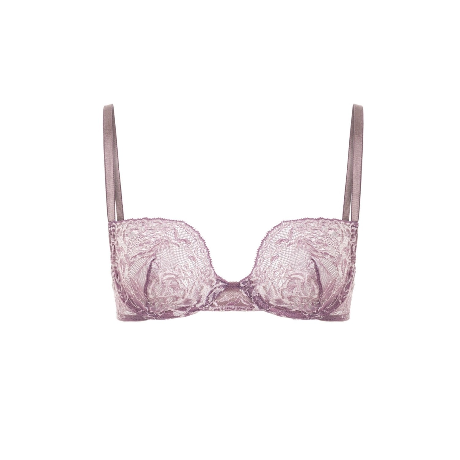 Mers Silk Women's Lilly Pink Lace Bra