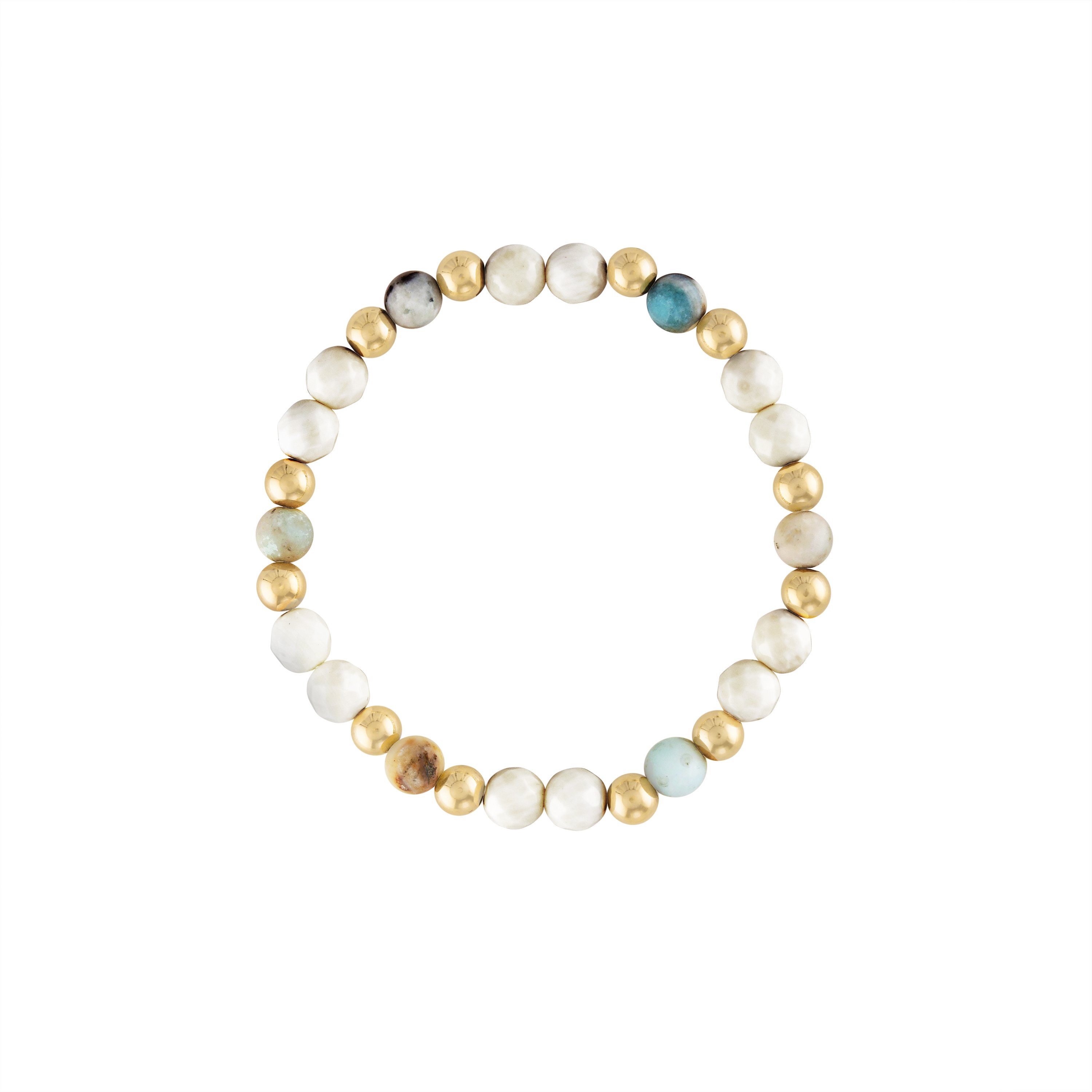 Women’s Capri Sunset Coral Gold Bracelet Olivia Le