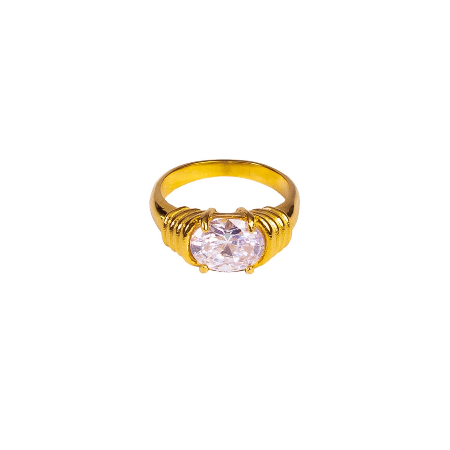 Tseatjewelry Ease Ring In Gold