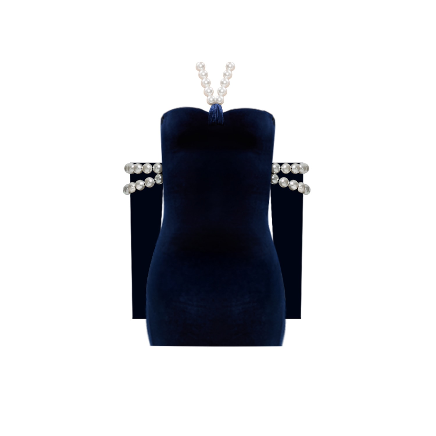 Nur Karaata Women's Blue Eternal Heir Mini Navy Dress In Blue