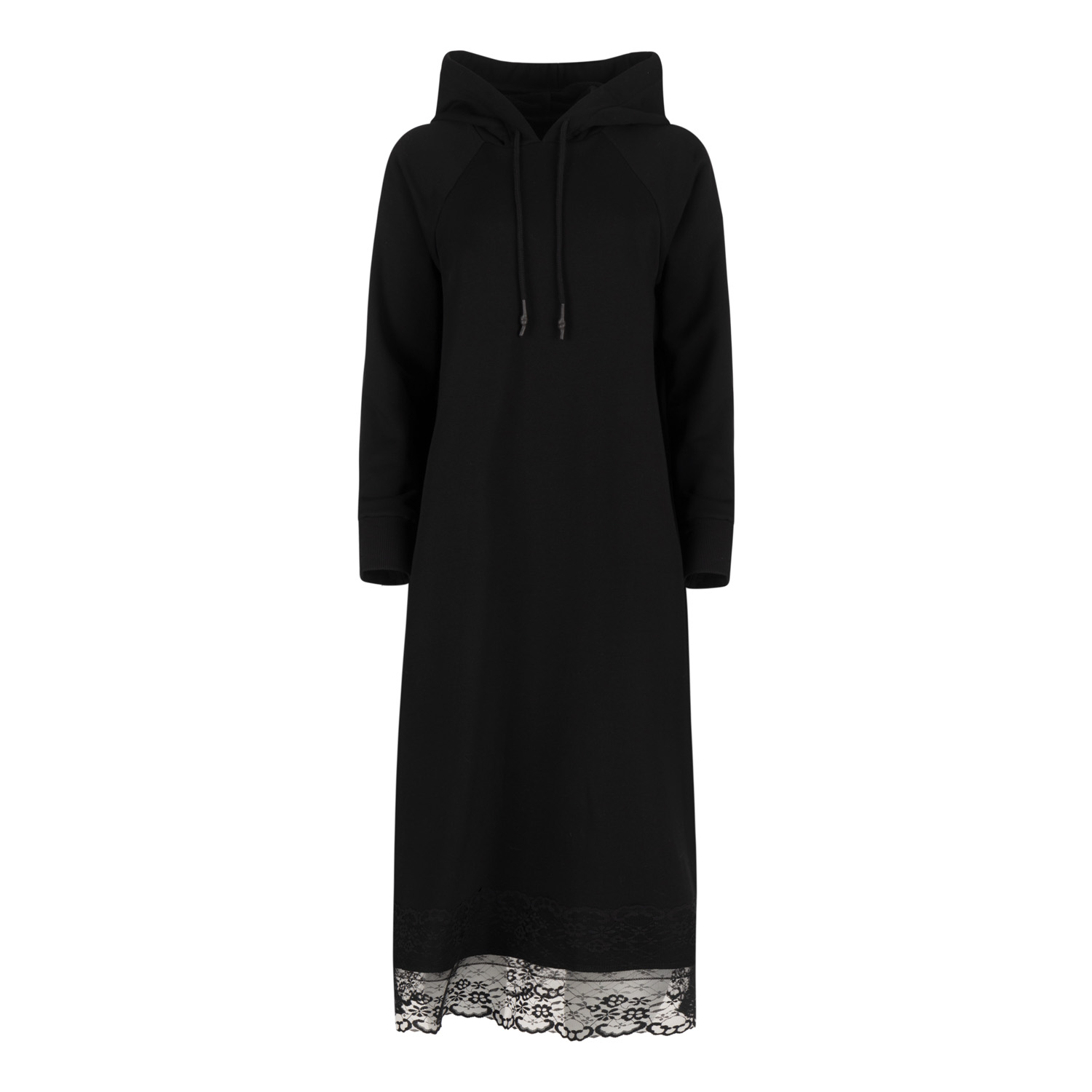 Black Hoodie Dress One Size | Clothes By Locker Room | Wolf & Badger