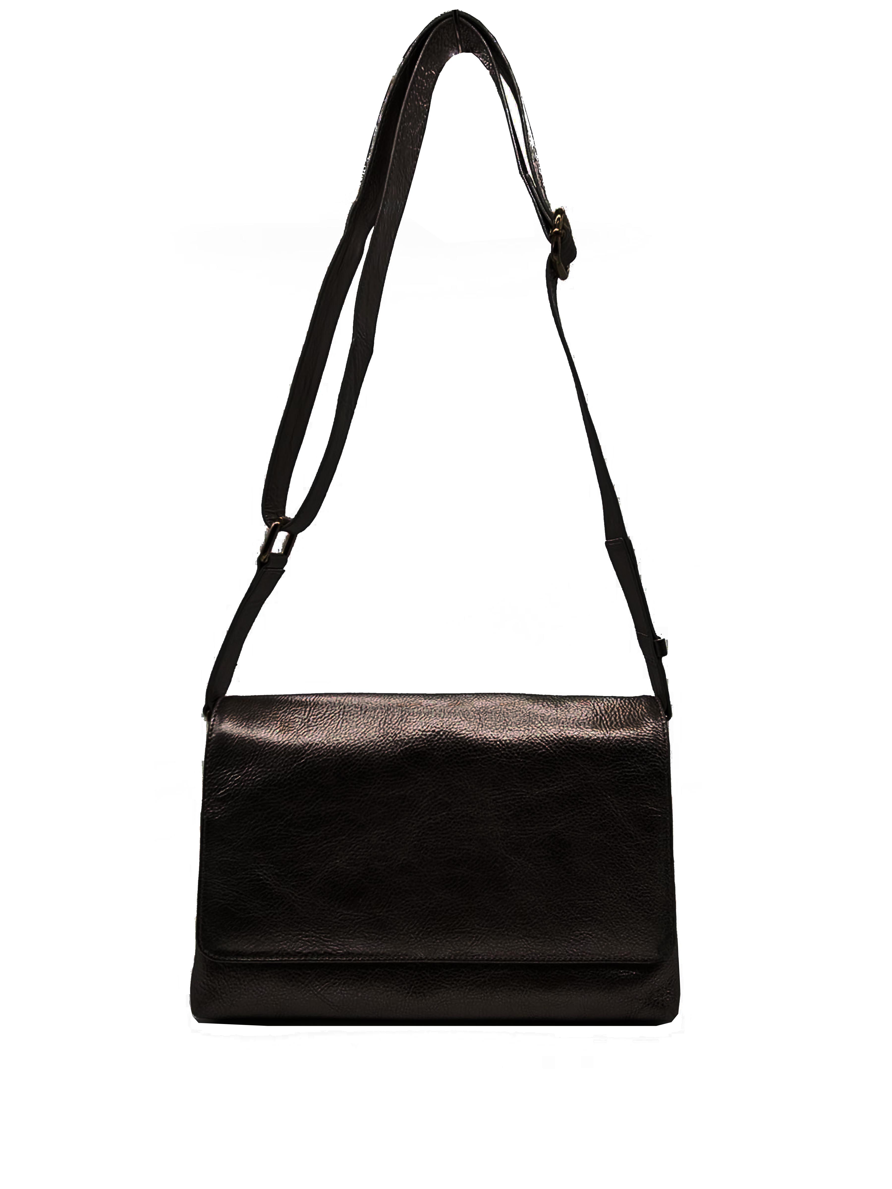 Women’s Chester Leather Cross Body Bag-Black Nooki Design