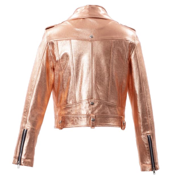 Women S Designer Rose Gold Coats Jackets
