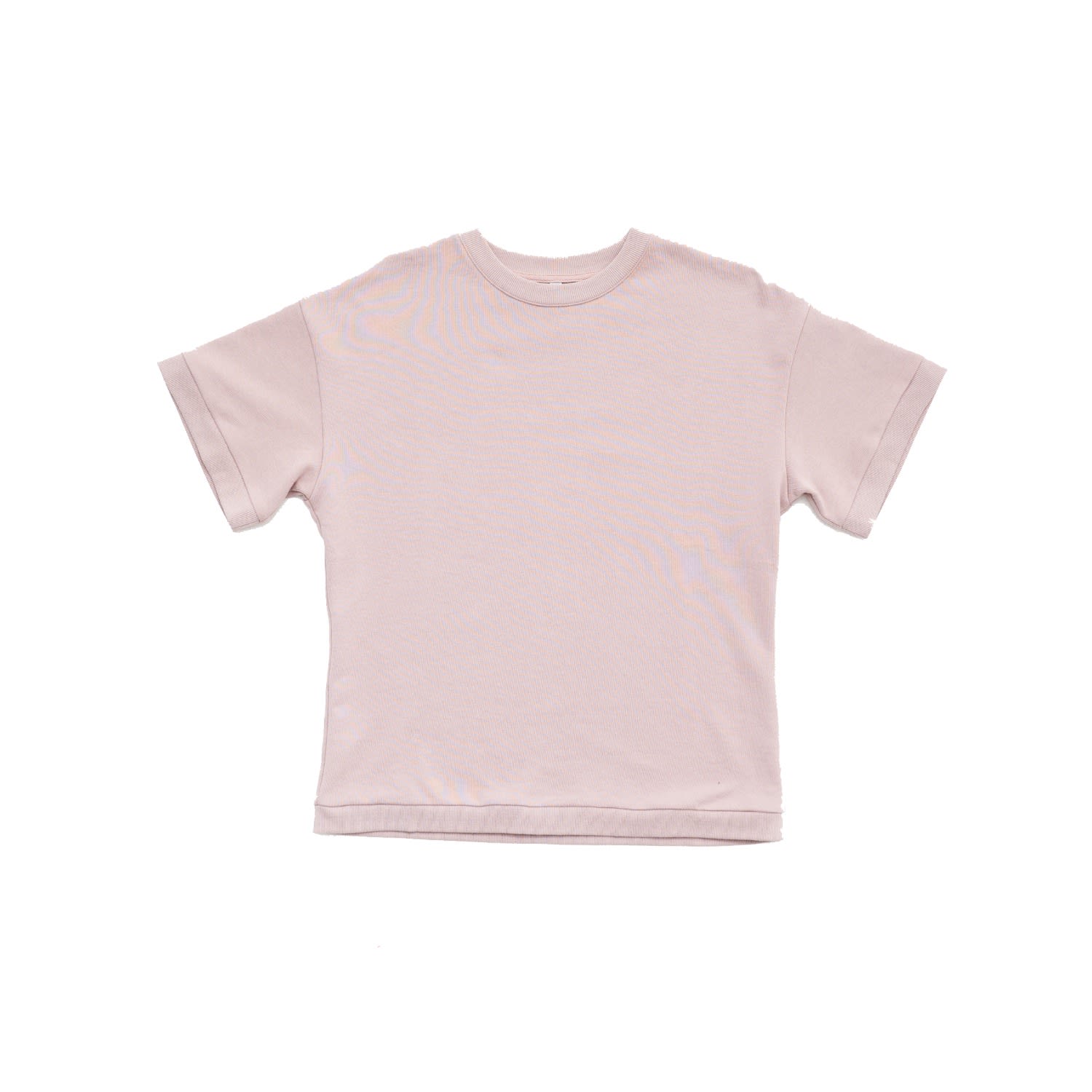 Belkys Studio Women's Pink / Purple French Terry Tee In Pink/purple