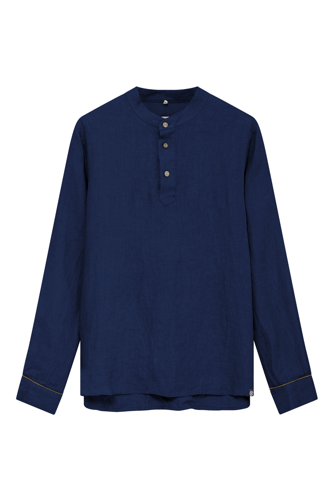 Komodo Men's Blue Elijah - Linen Top Navy