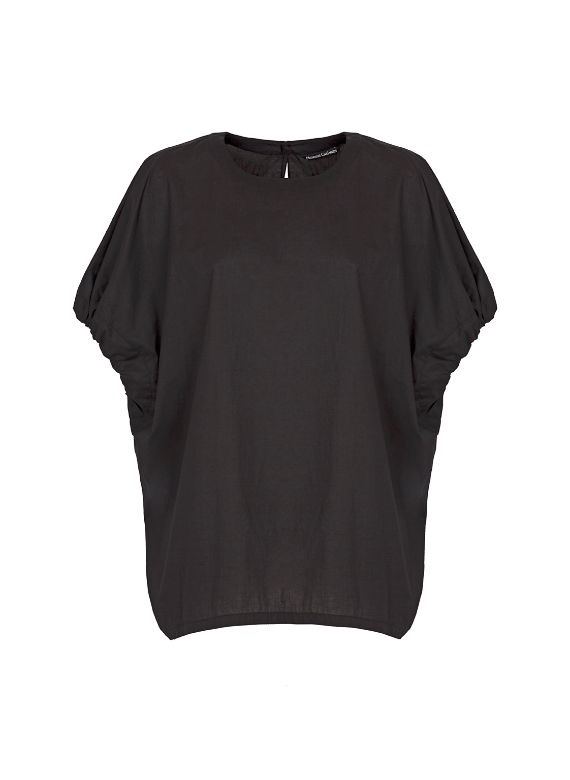 Women’s Black Gio Blouse M/L Helene Galwas