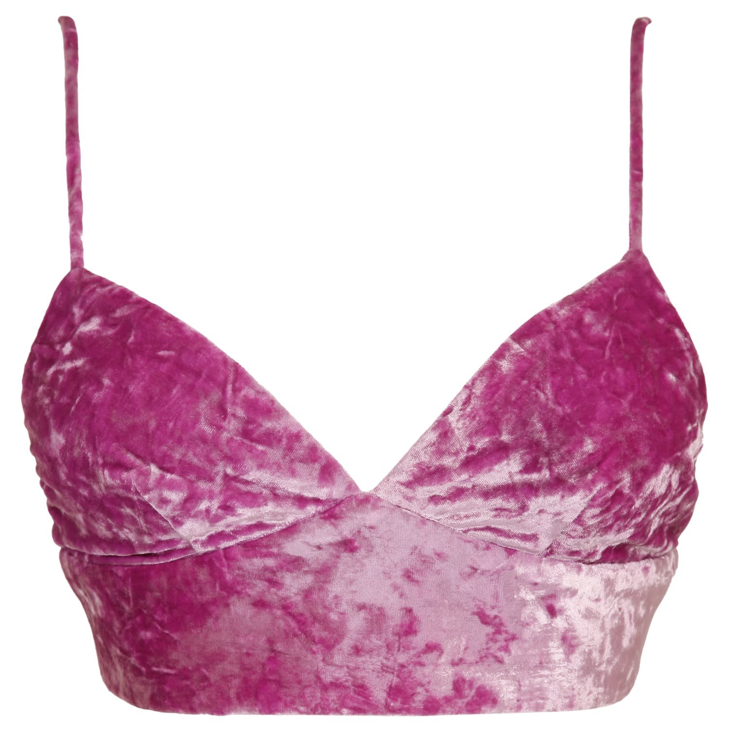 purple velvet bikini