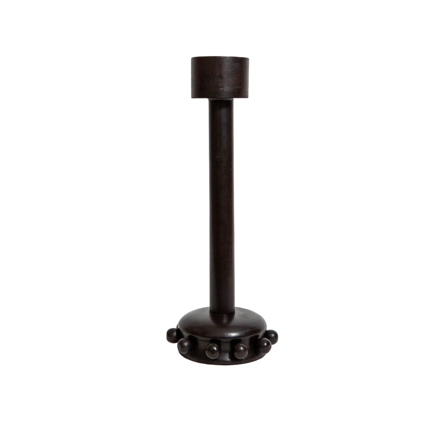 Ifsthetic Brown Anyan Dome Candle Holder