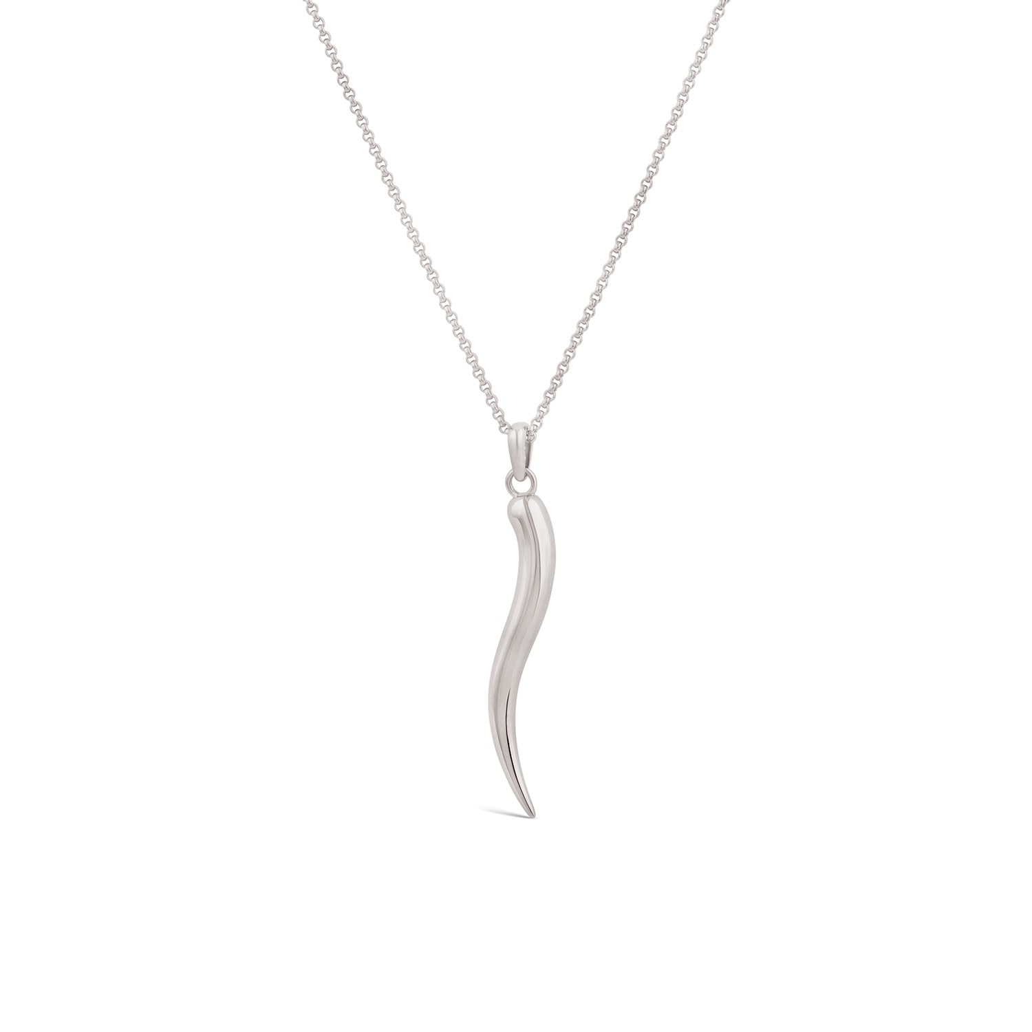 Dinny Hall Women's Toro Horn Pendant Silver