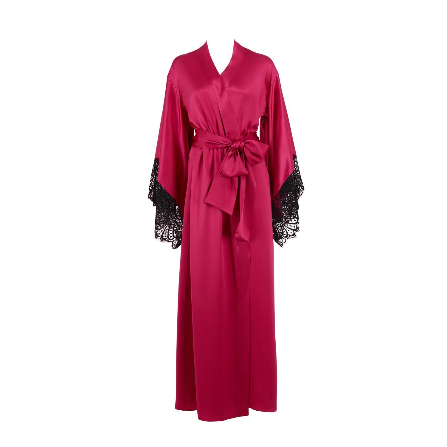 Women's Renée Raspberry Long Robe | Medium | Emma Harris