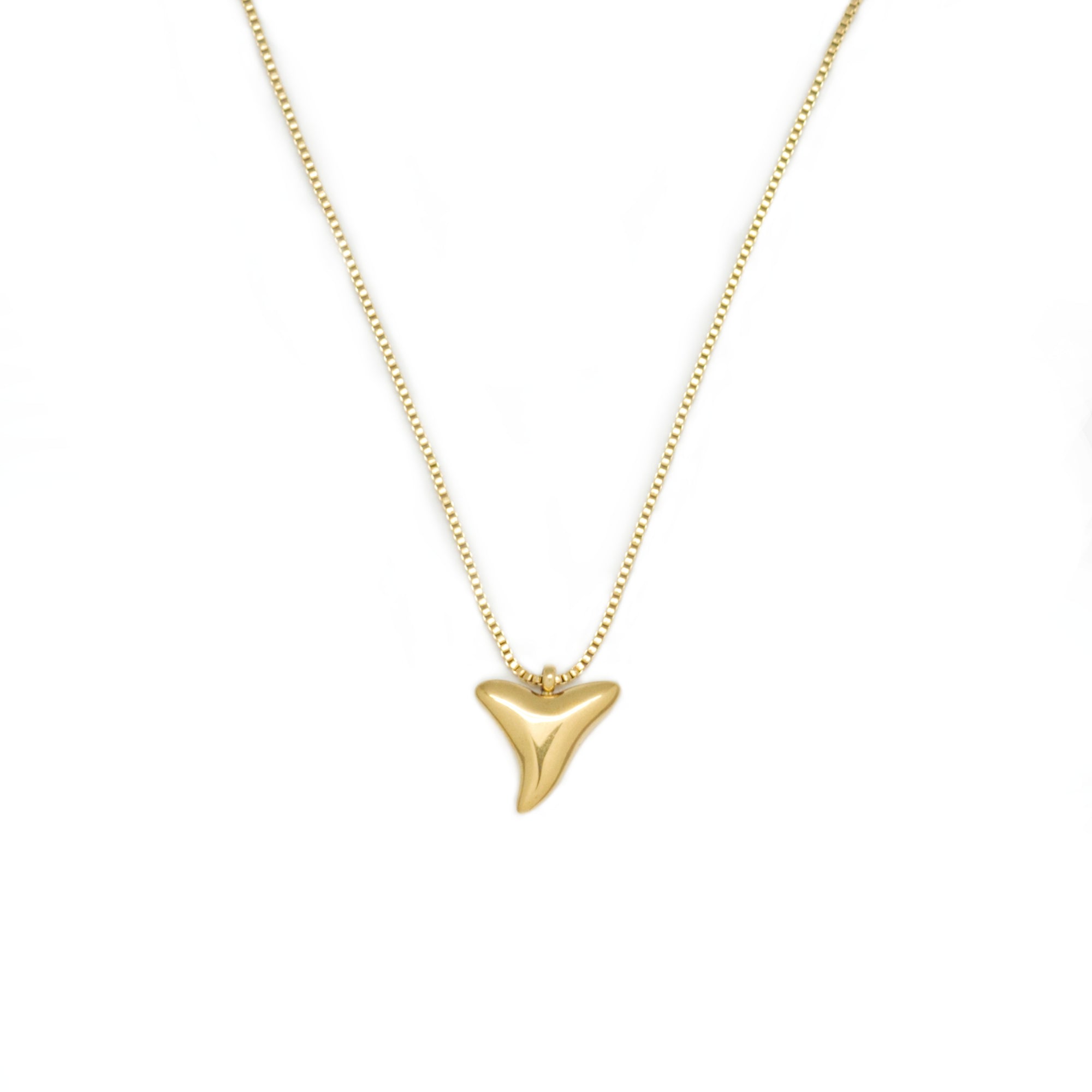 Women’s Gold Shark Tooth ~ Salty Pendants Salty Cali