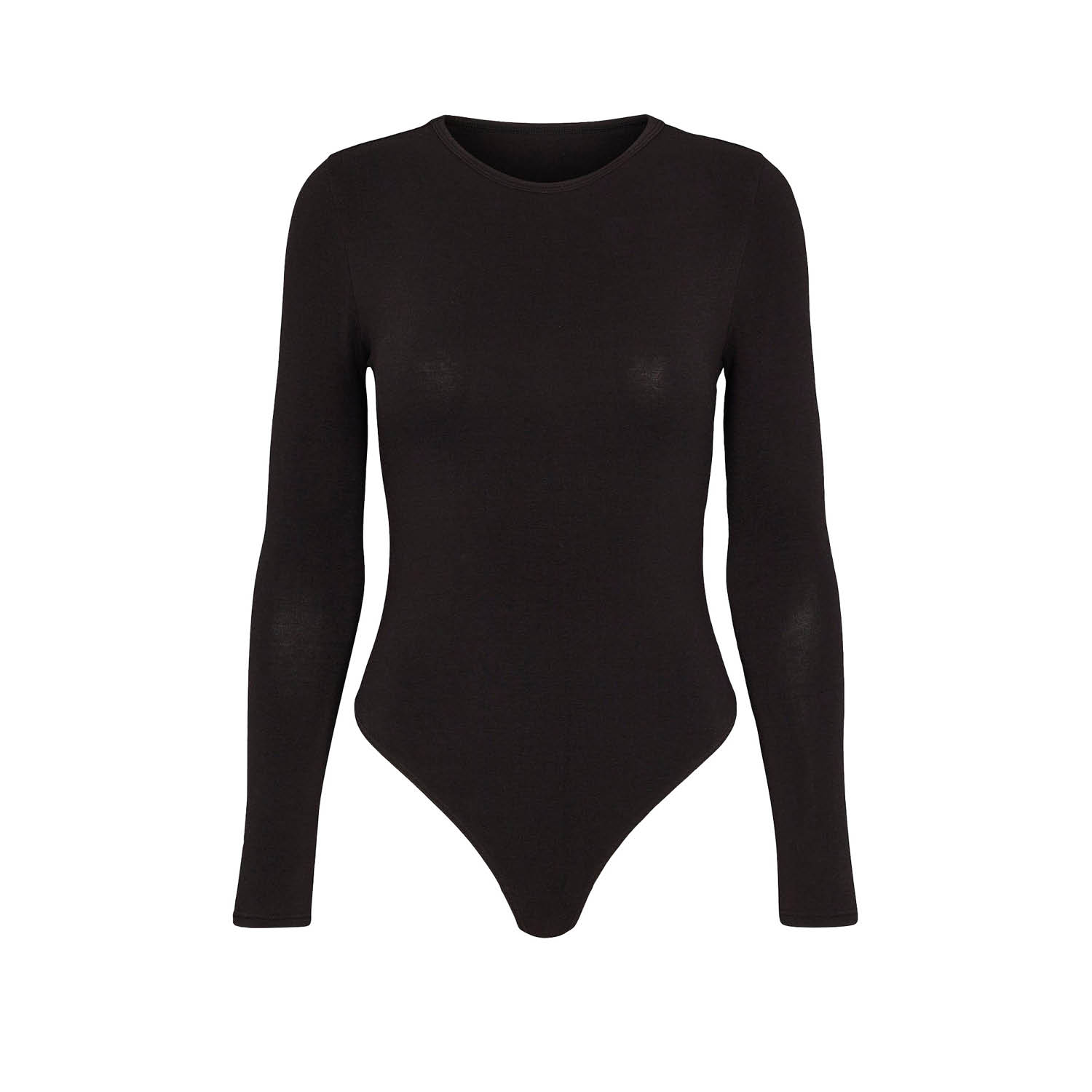 Ow Collection Women's Erla Long Sleeve Bodysuit - Black In Black