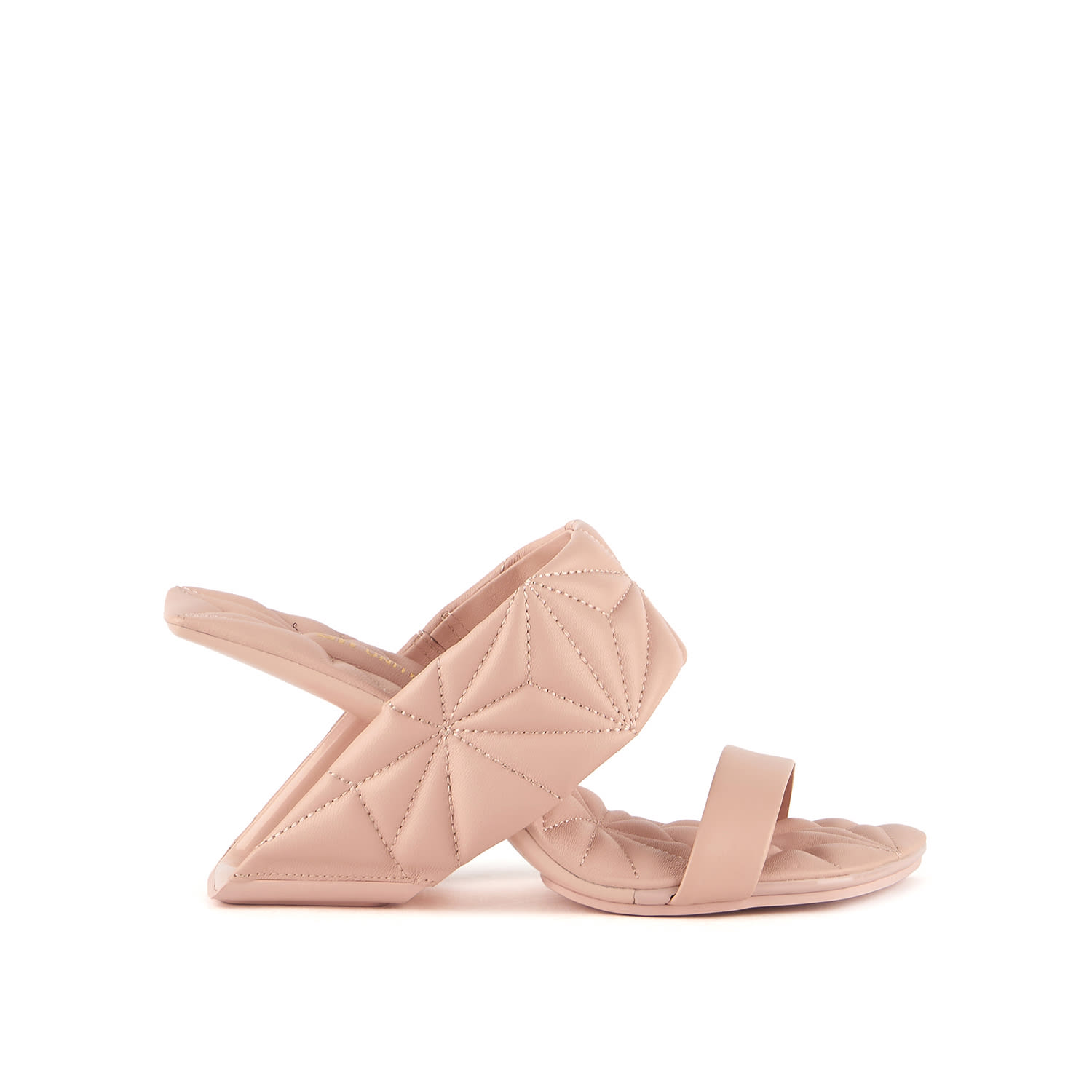 United Nude 80mm Loop Hi Puffy Mules In Black/brown
