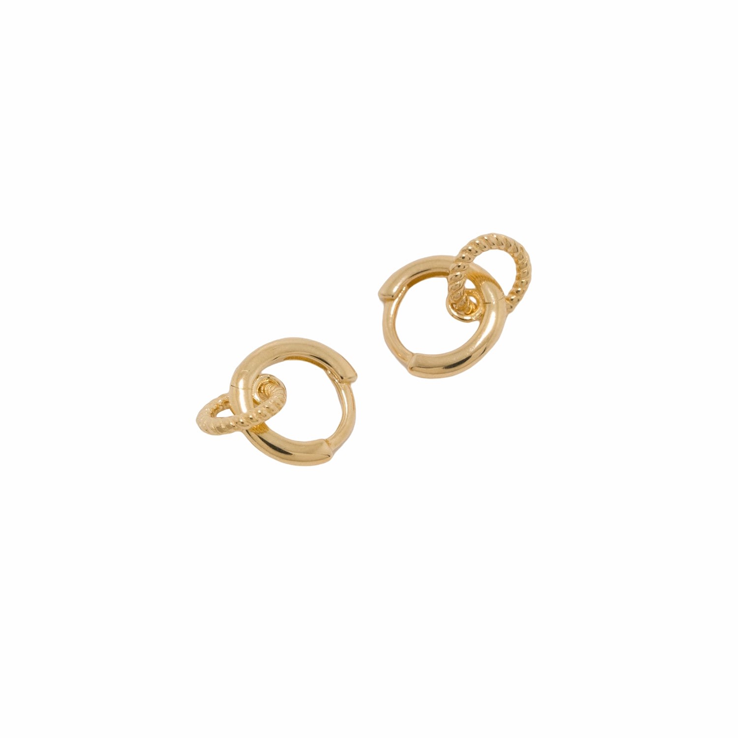 Women’s Idun Gold Huggie Earrings Frida & Florence