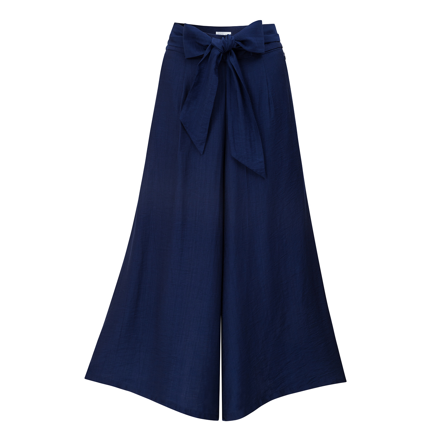 La Femme Mimi Women's The Blue Moon Wide Legs Trousers In Blue