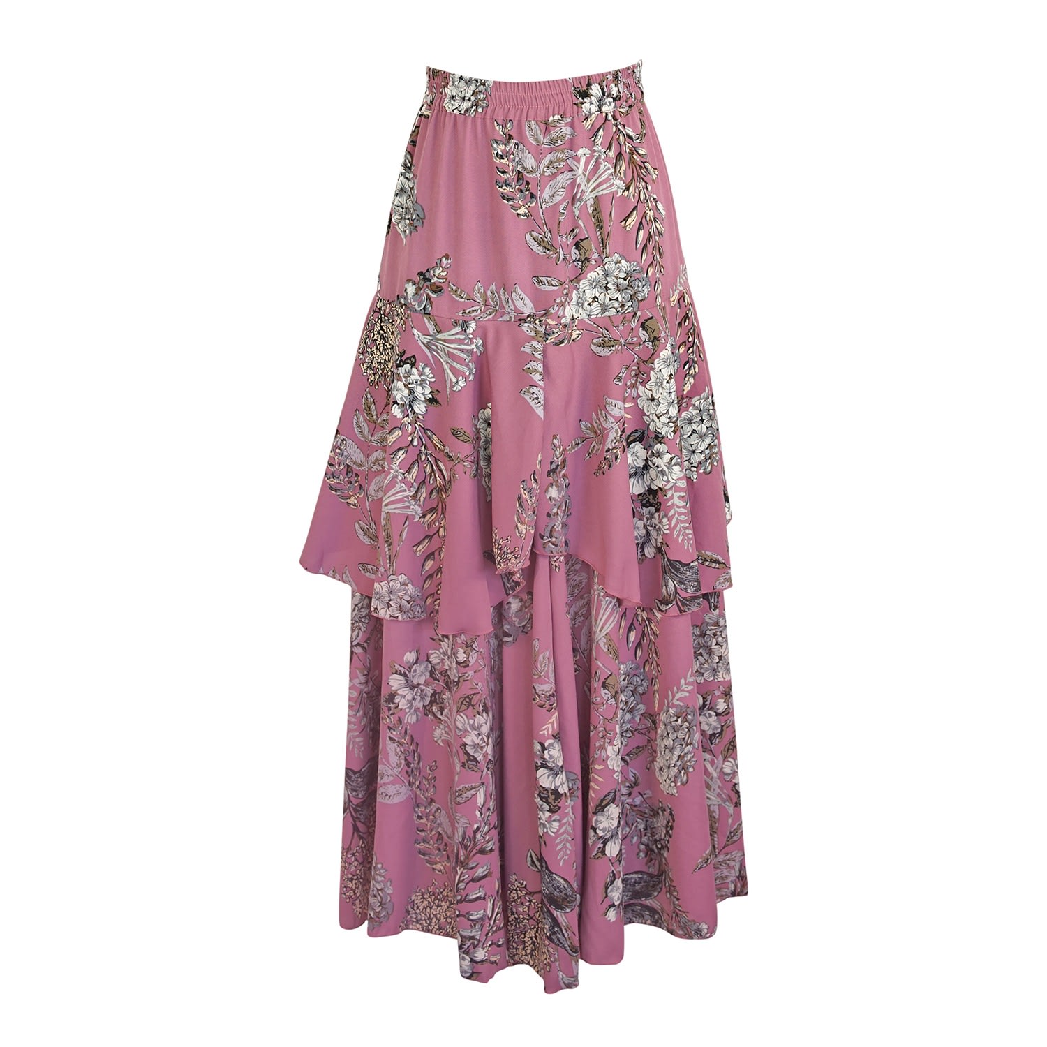 Women’s Lilac Fleur Seraphim Skirt Large Jennafer Grace