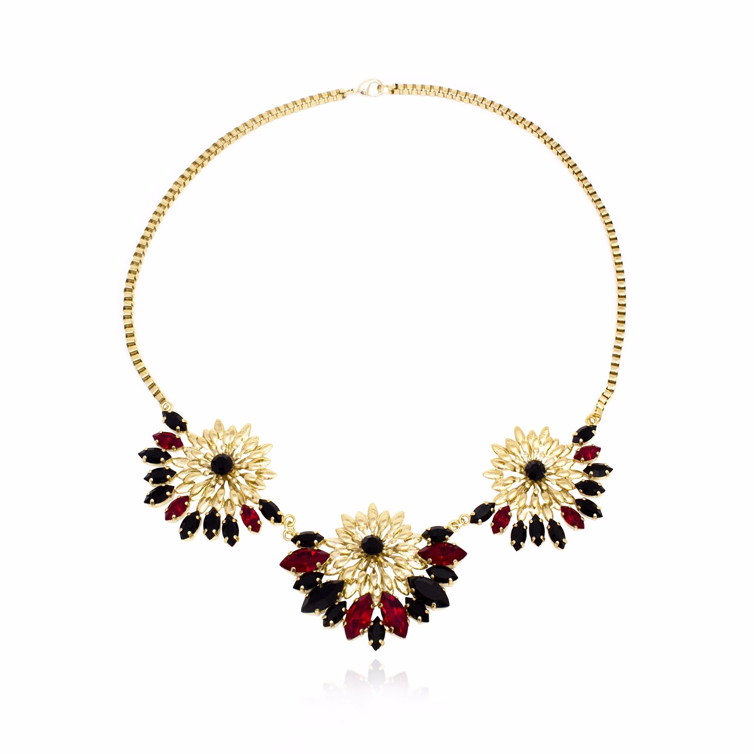 Women’s Red Granada Necklace Rosaspina Firenze