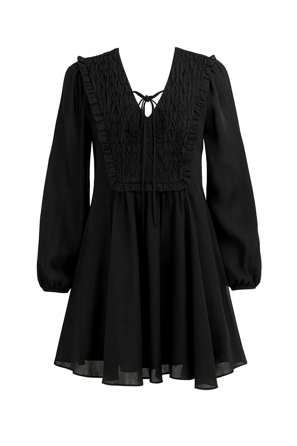 Women's Chaney Long Sleeve Linen Mini Dress