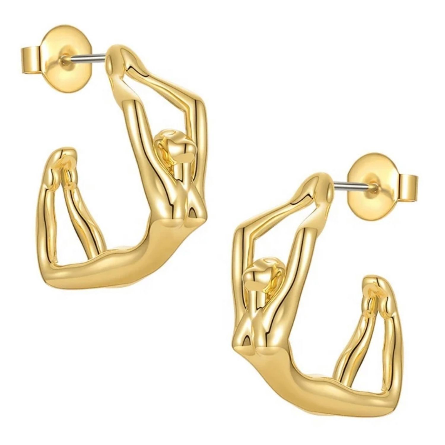 Cioccolato Couture Gold Stylish Women Power Earring