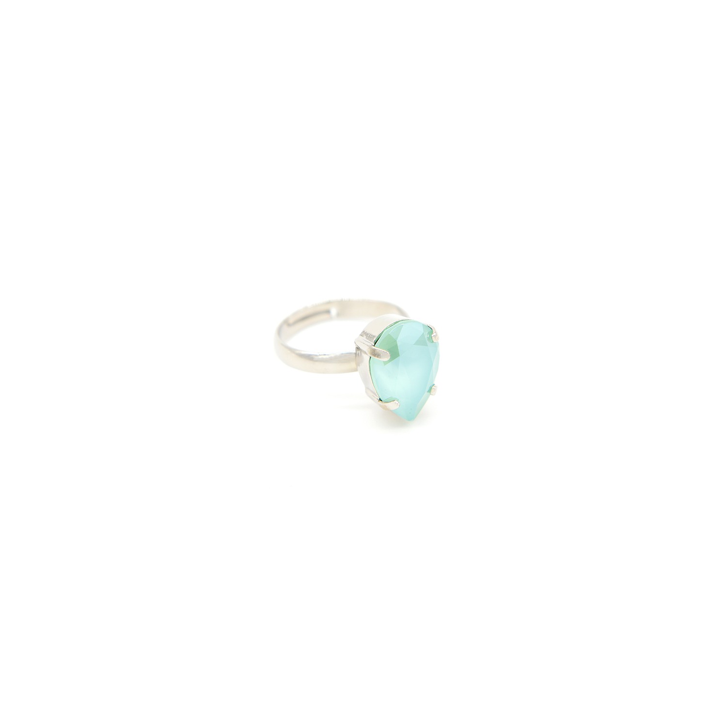 Women’s Drop Ring In Mint Green Rosaspina Firenze