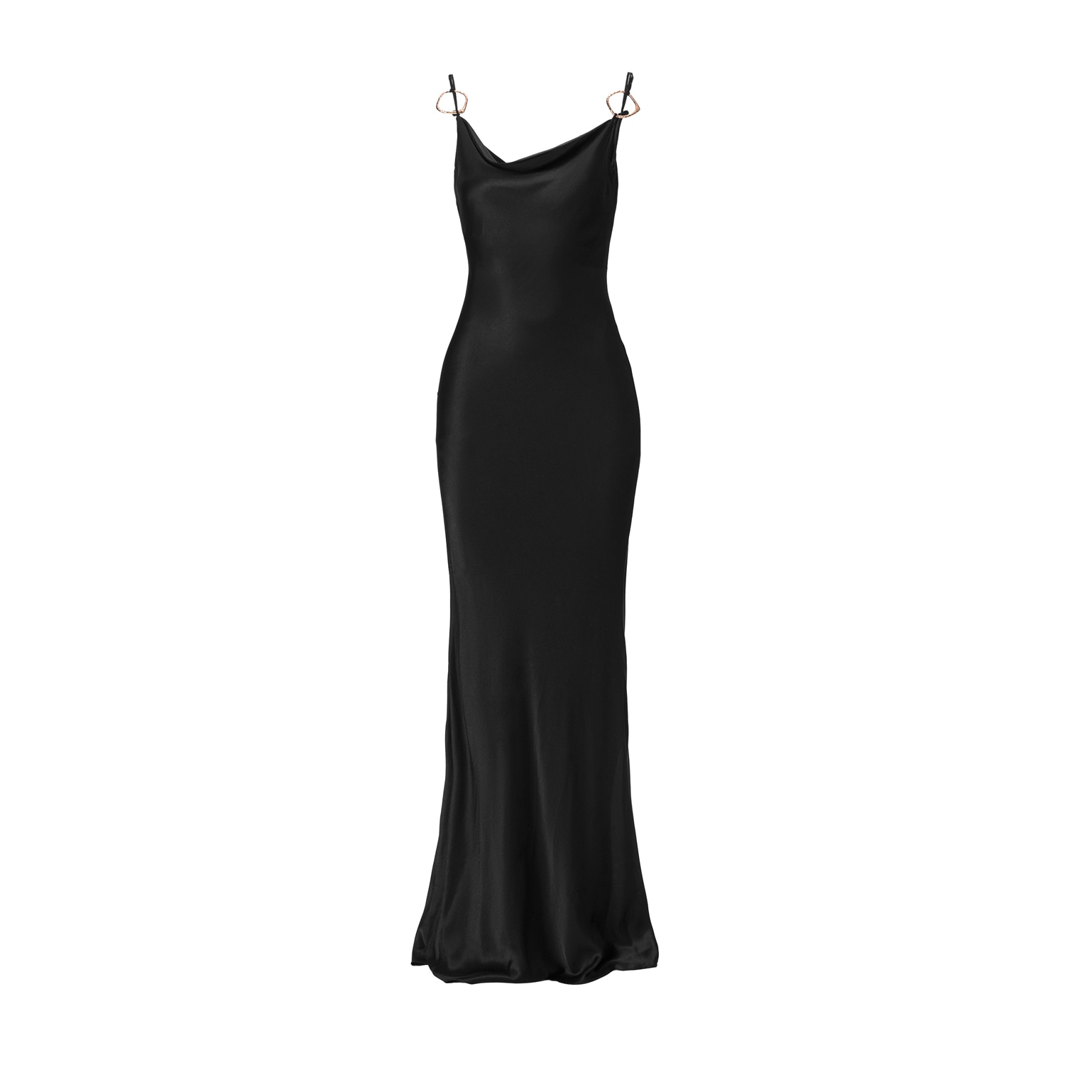 Moos Studio Women's Black Night Cat Dress In Black