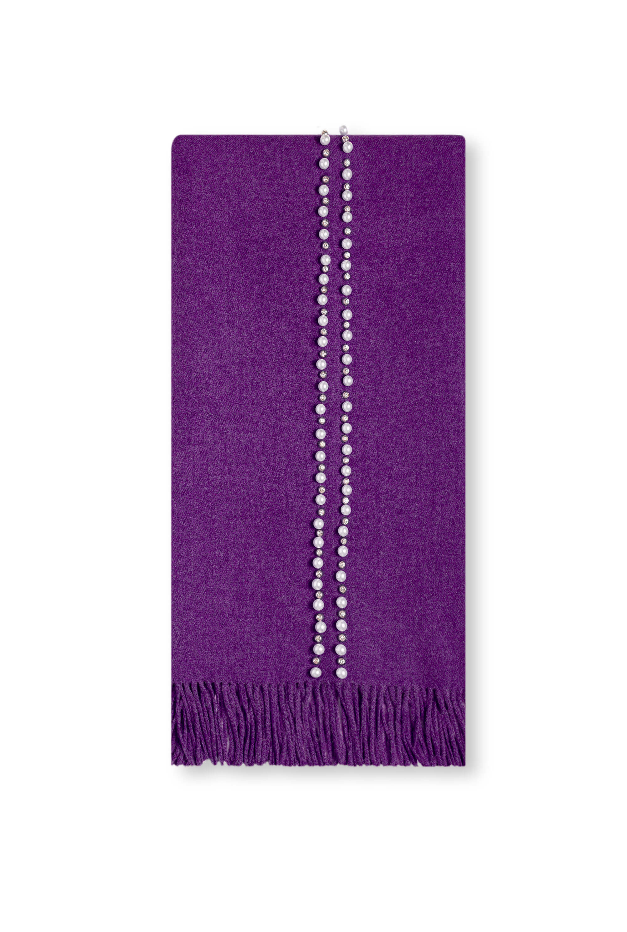 James Lakeland Women's Pink / Purple Pearl Purple Scarf In Pink/purple