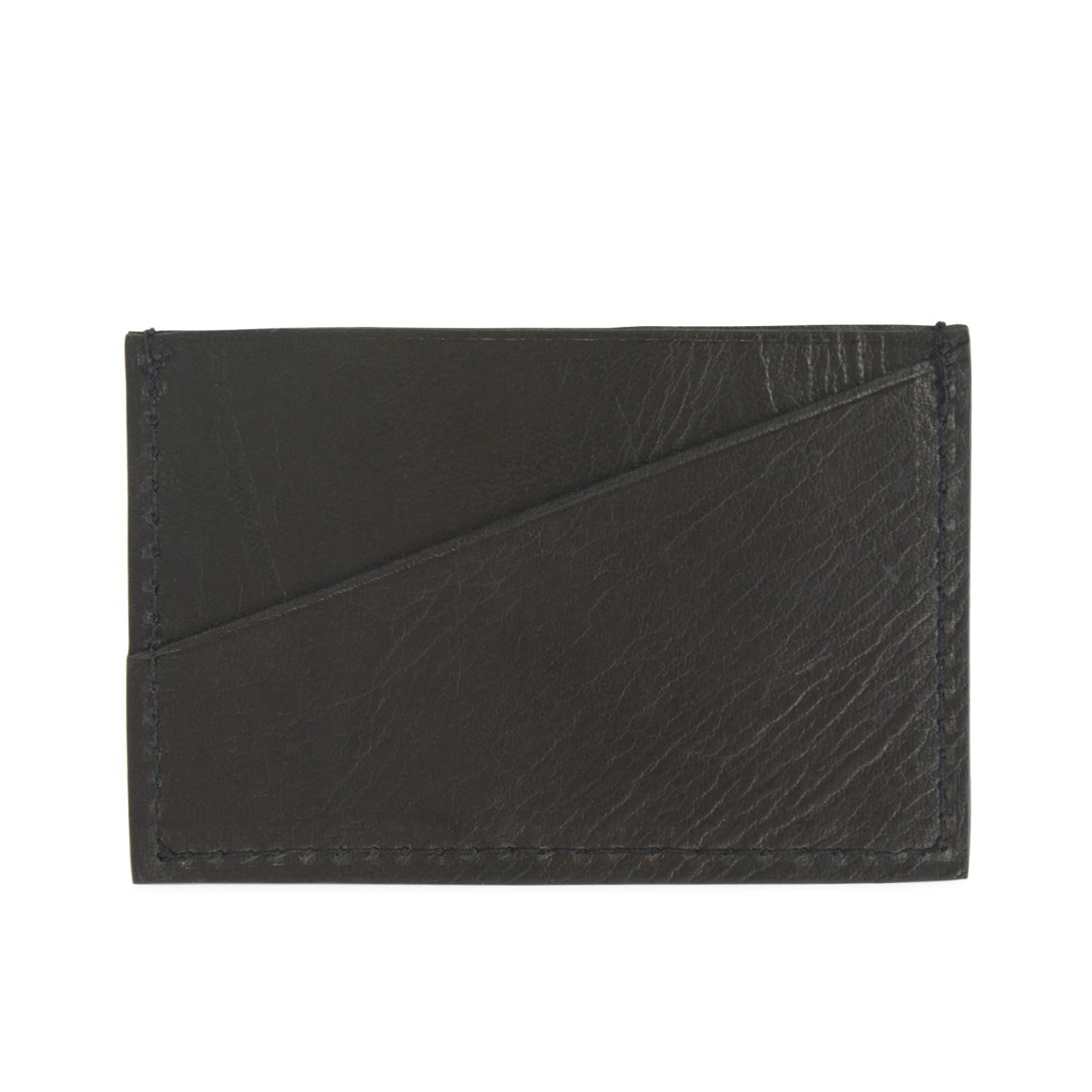 Men’s Classic Black Leather Credit Card Holder Vida Vida