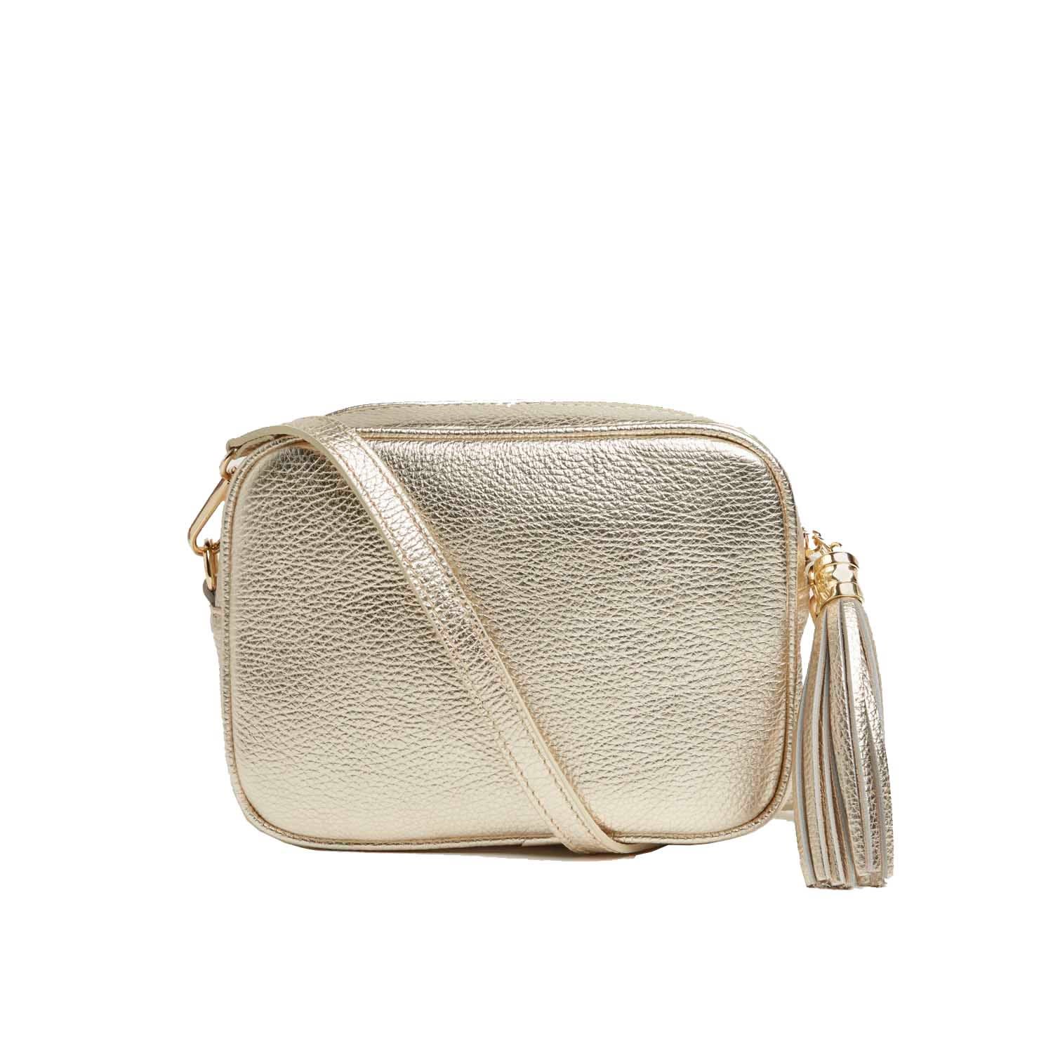 Betsy & Floss Women's Verona Crossbody Tassel Bag In Gold