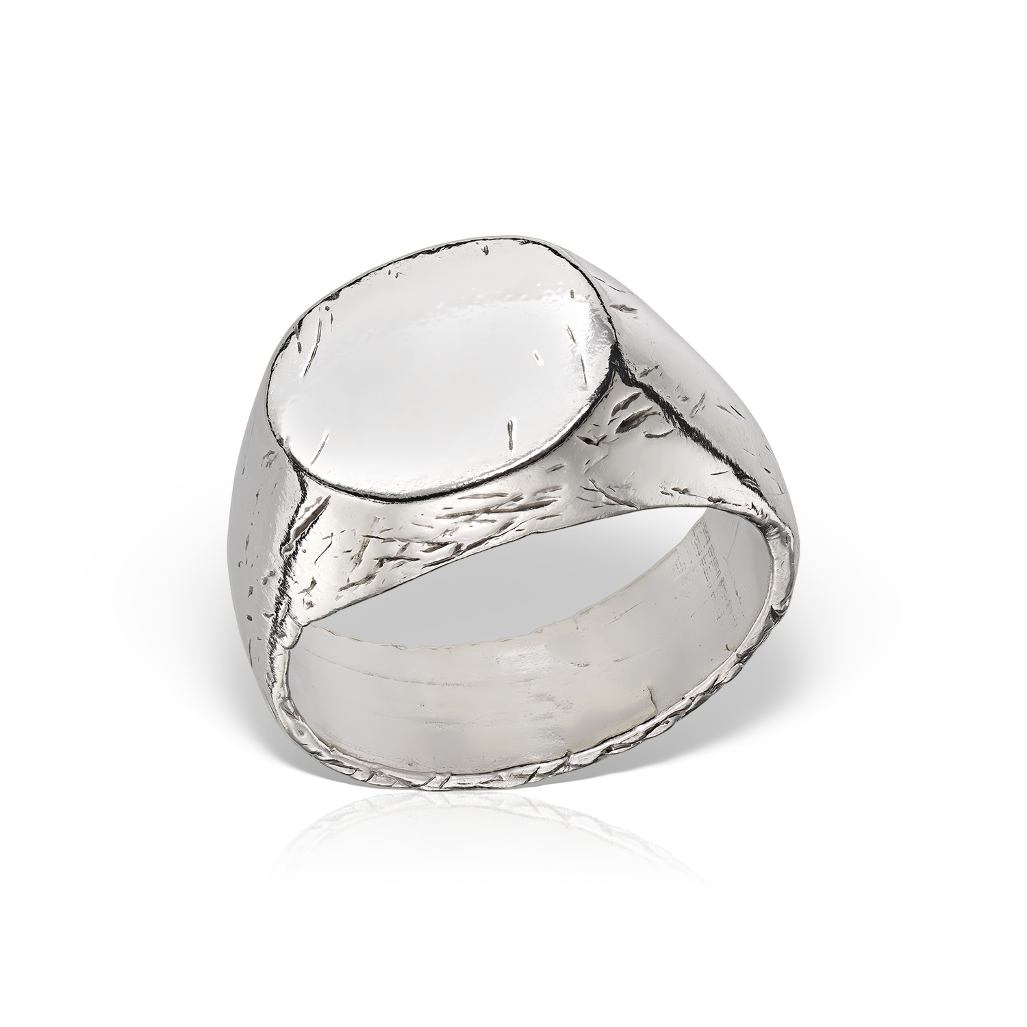 Women’s Angelica Silver Signet Ring Madeleine