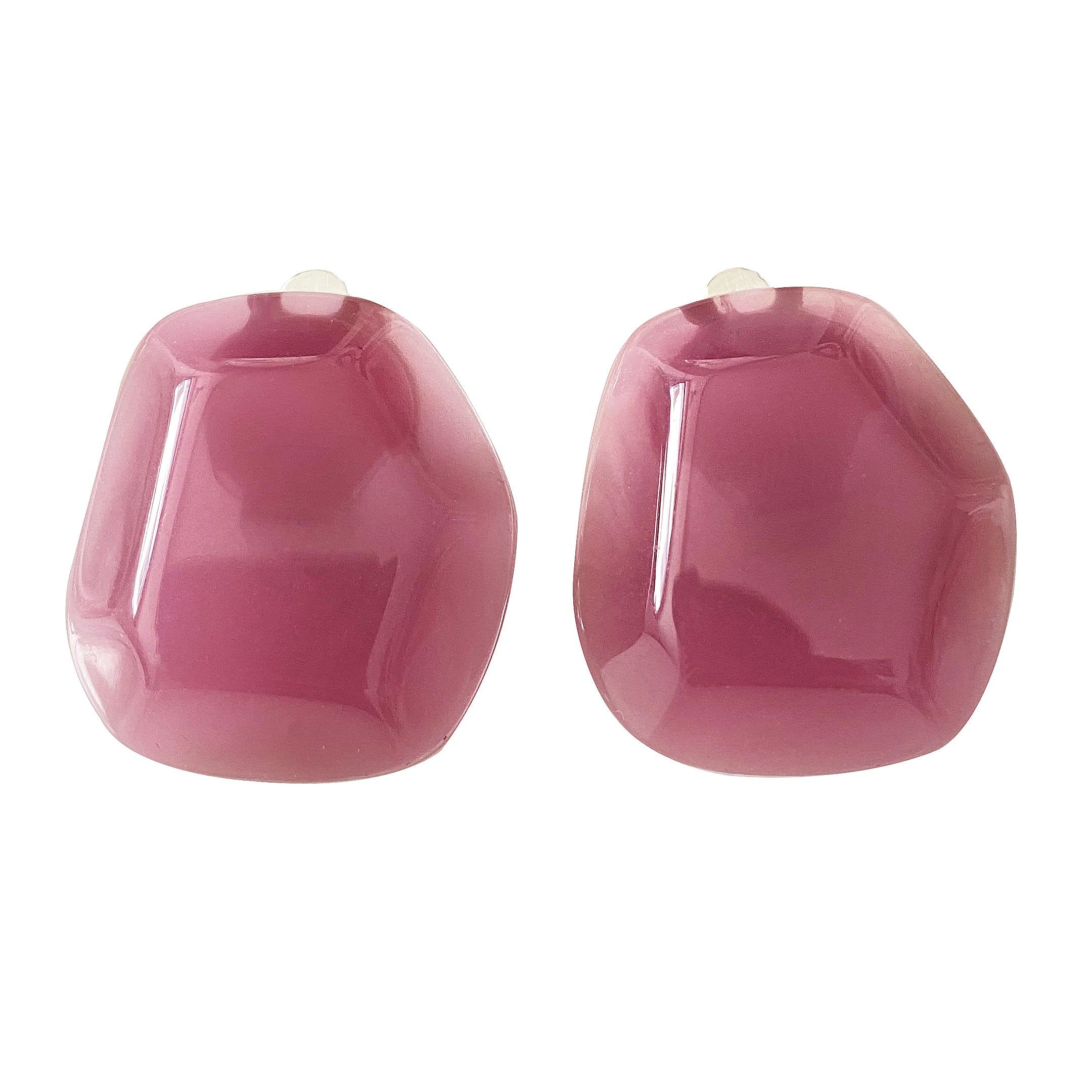Smilla Brav Women's Purple Clip-on Earrings Berry Pop In Purple