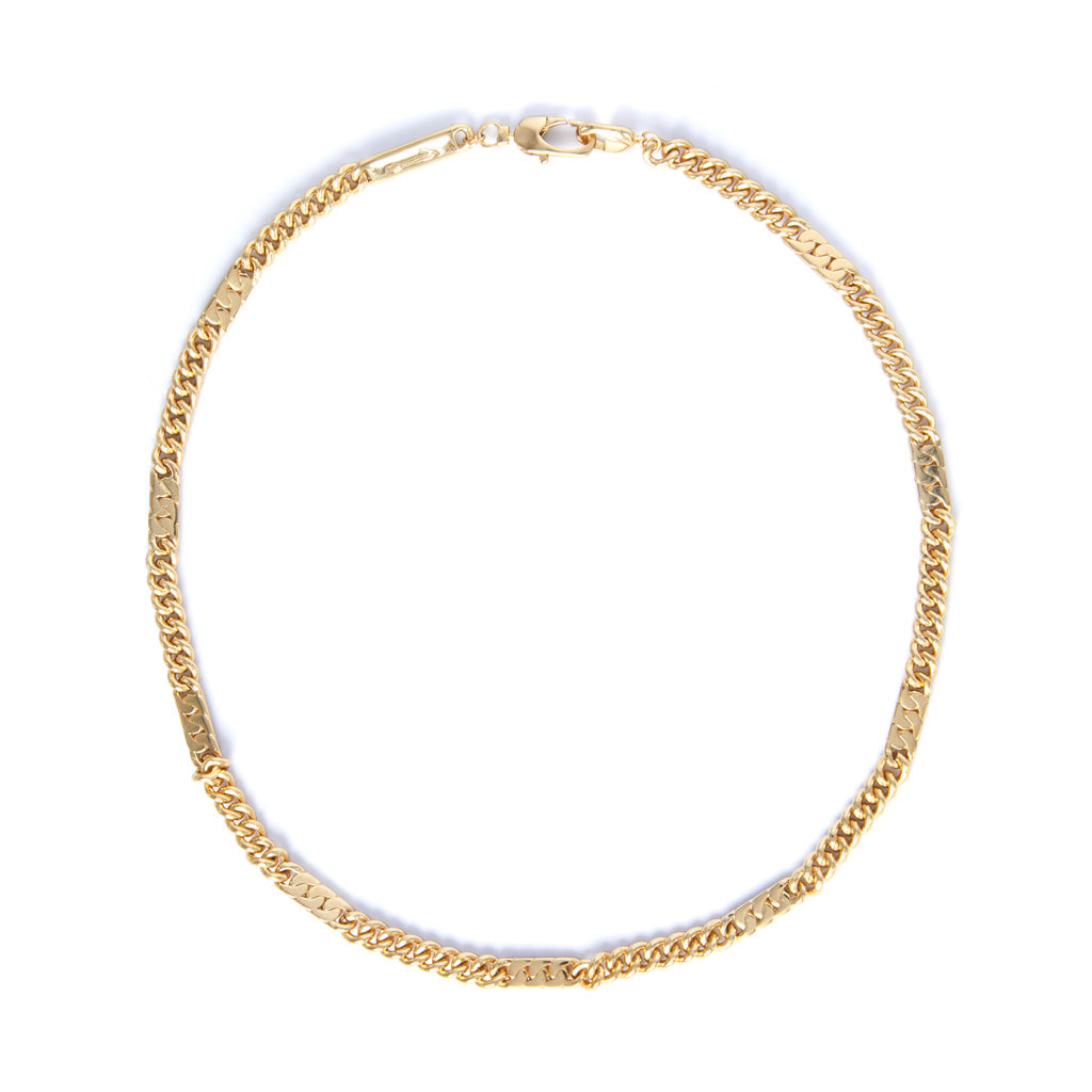 Capsule Eleven Women's Power Chain Necklace - Gold Plated Sterling Silver