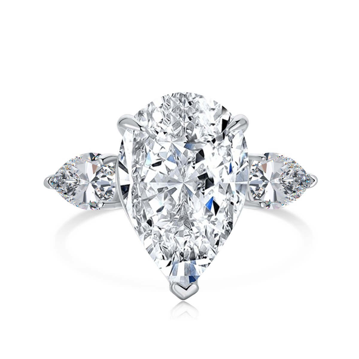 Viviana Halil Women's Pink / Silver The Georgina Ring – Bold Glamour In Sterling Silver In Multi