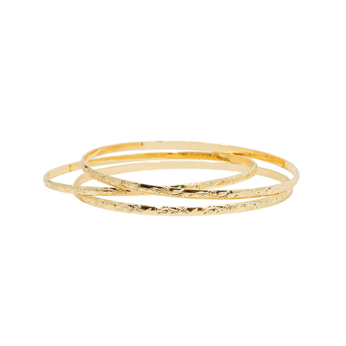 Amoura Jewelers Women's Gold Dadi's Bangles