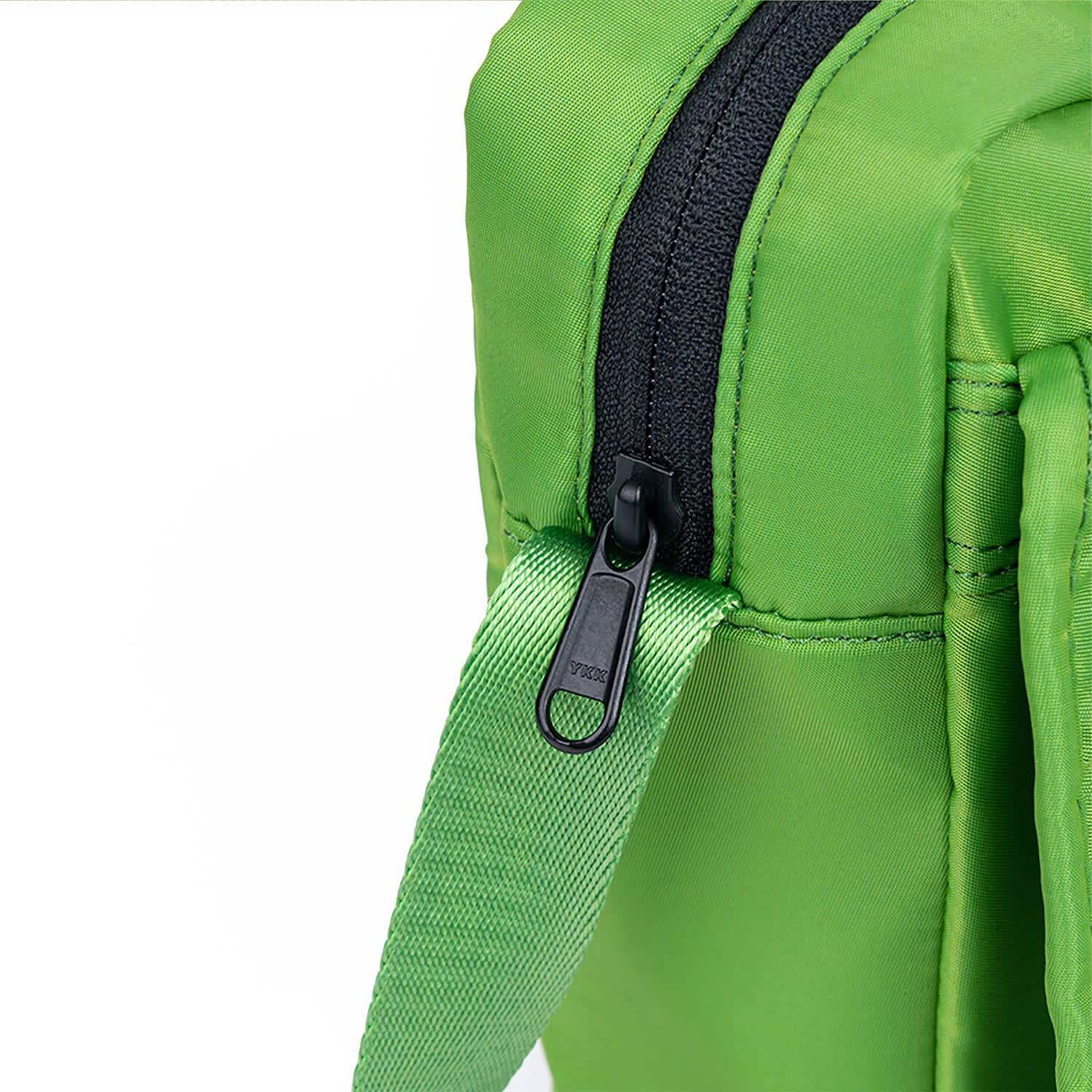 Round Flap Crossbody Bag - Green | HAH ARCHIVE | Wolf & Badger