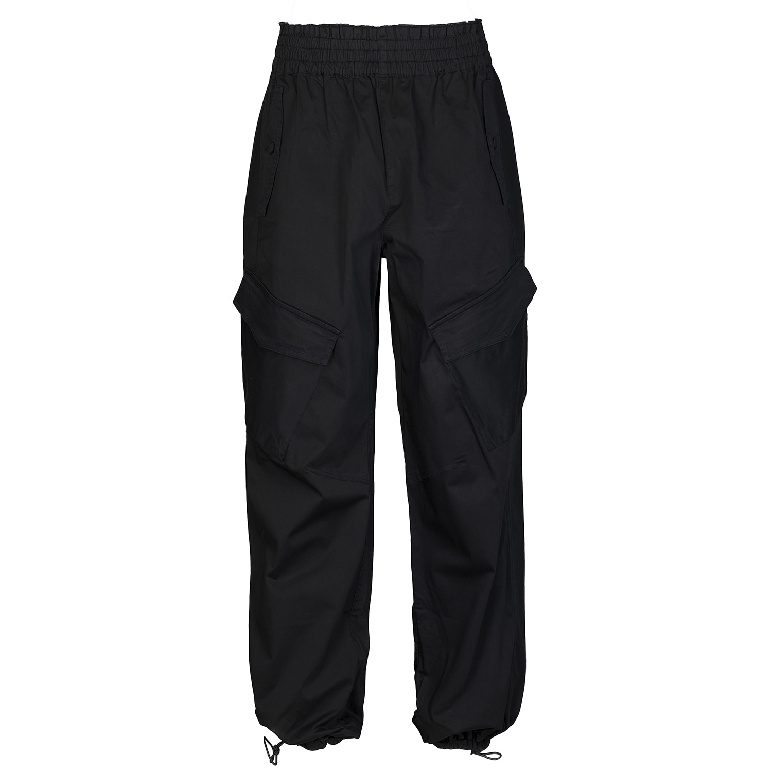 Foxylab New York Women's Unisex Black Cargo Pants In Black