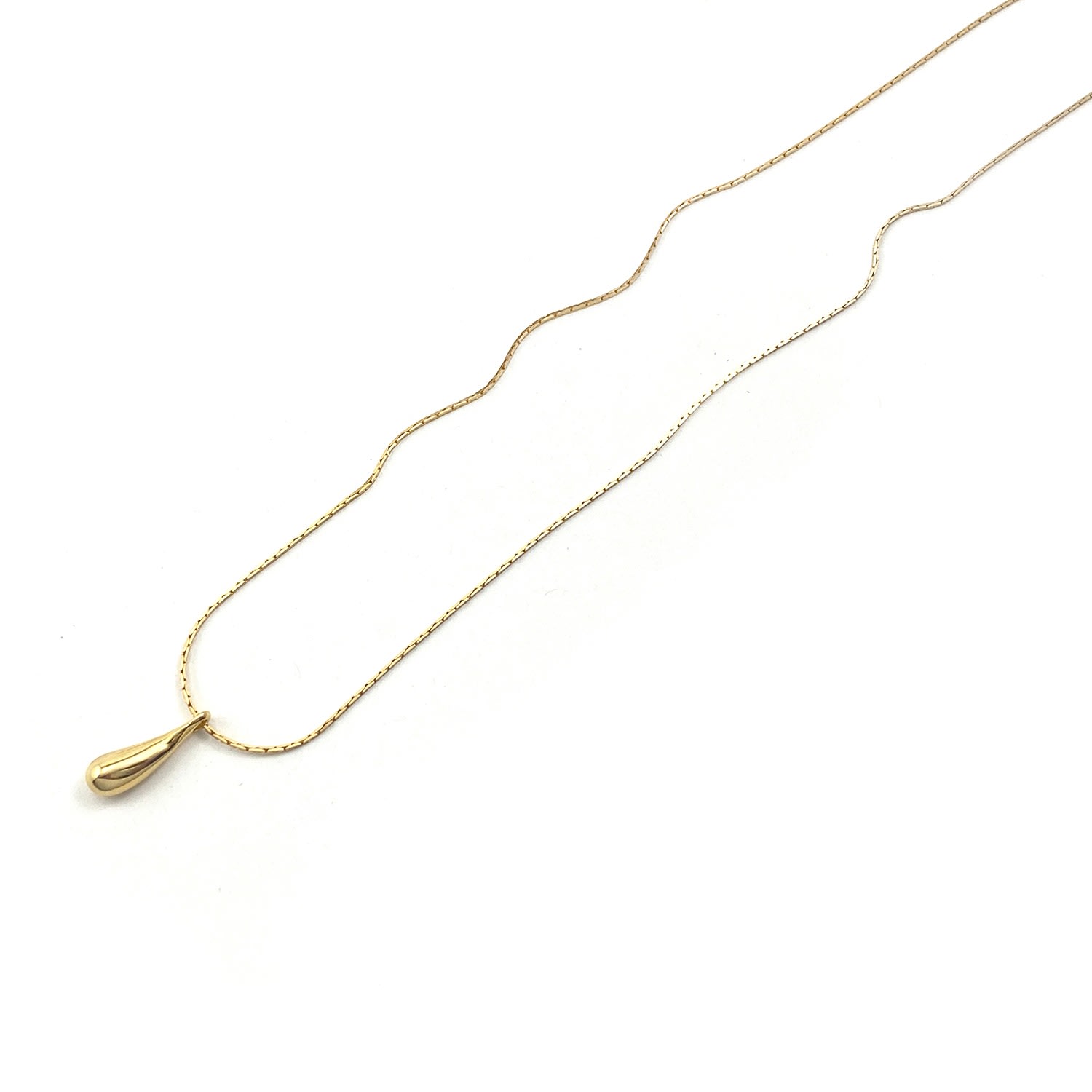 Biko Women's Droplet Pendant - Single - Gold In Gold